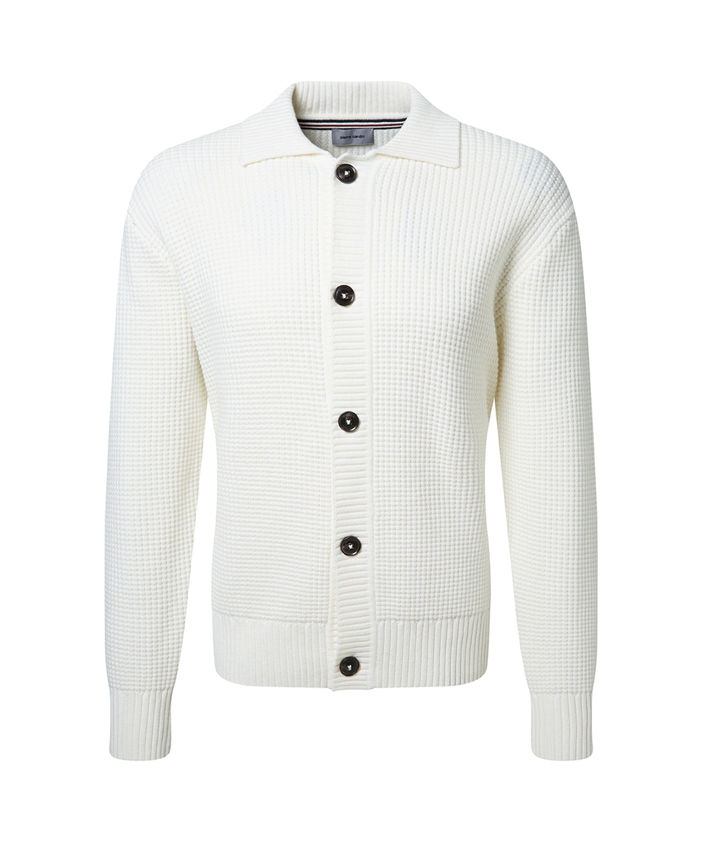Pierre Cardin Strickjacke, mit Rippbündchen