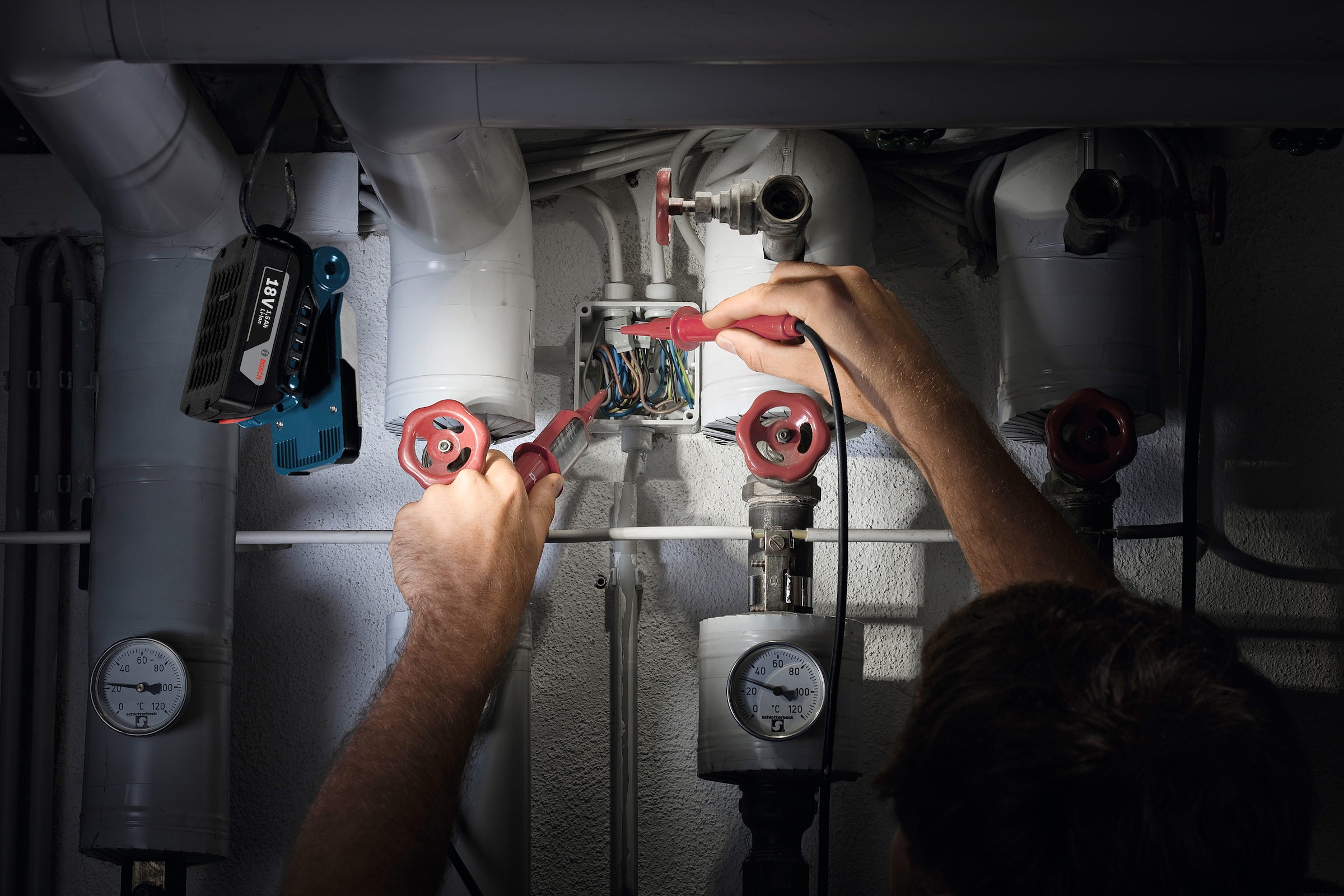 Bosch Professional LED Arbeitsleuchte »GLI VariLED 18 V-LI«, 18 V, ohne Akku und Ladegerät