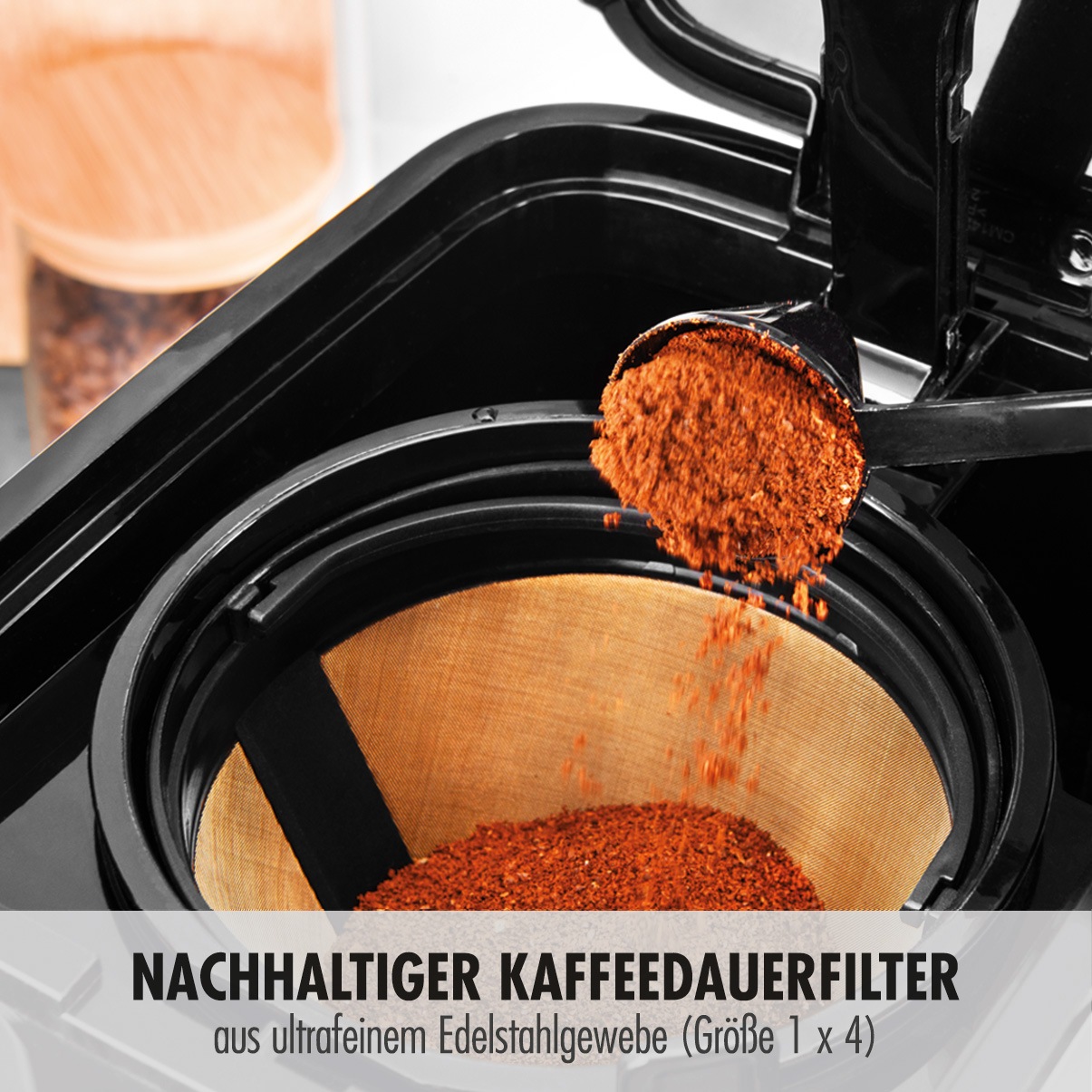Gastroback Filterkaffeemaschine »Design Essential S 42701_S«, 1,5 l Kaffeekanne, Edelstahlfilter, 1x4