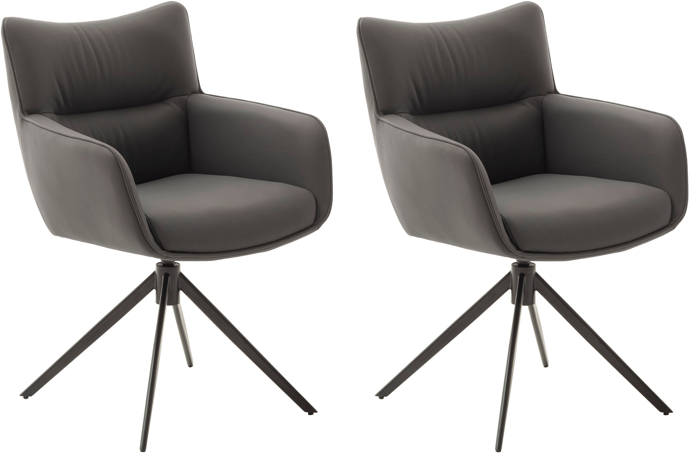 MCA furniture 4-Fußstuhl »LIMONE«, (Set), 2 St., (Set, 2 Stck), 360° drehba günstig online kaufen
