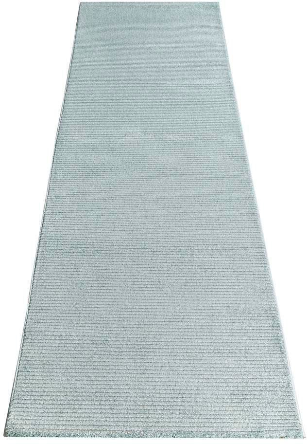 Carpet City Teppich »Friseé-Teppich FANCY900«, rechteckig, 12 mm Höhe, Läufer, Kurzflor, Einfarbig, 3D-Optik, Streifen Look, Wohnzimmer