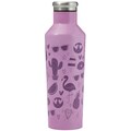 Typhoon Trinkflasche »PURE, Emoj«, rostfreier Edelstahl, auslaufsicher, wechselt die Farbe, 800 ml