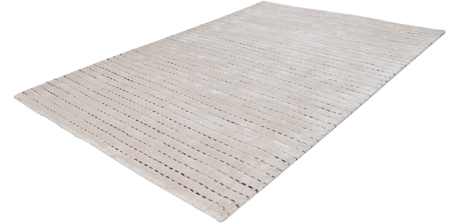 Kayoom Teppich »Prime 110«, rechteckig, 15 mm Höhe, Handgefertigtes Unikat, sehr weiche Haptik, pflegeleicht