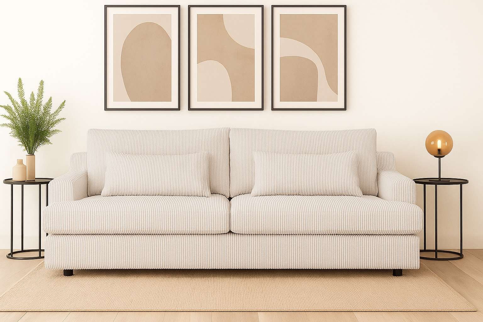 Home affaire Big-Sofa »Evelle 3 Sitzer Maxi«, 237 cm, tiefe Sitzfläche, Lou günstig online kaufen