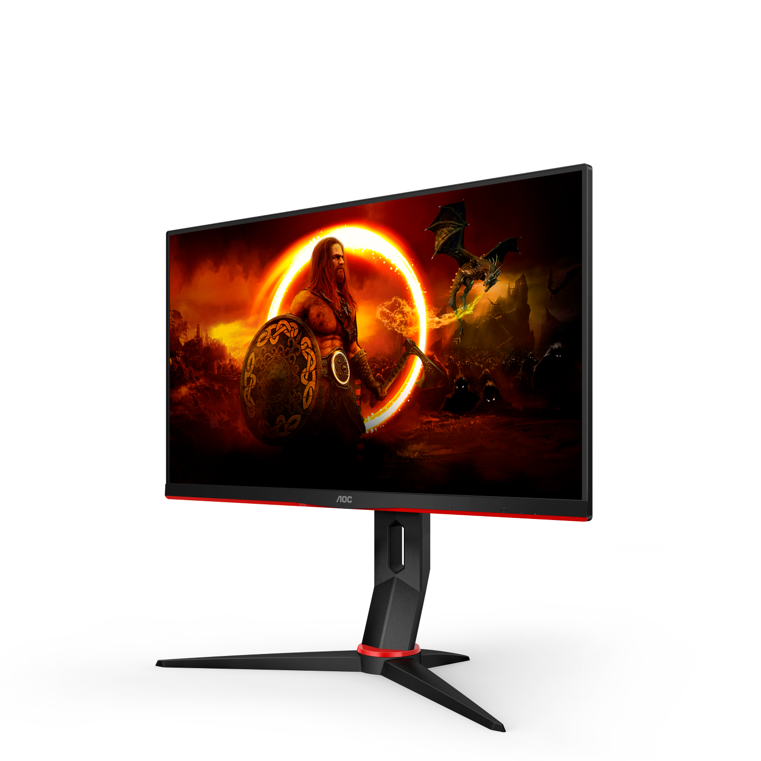 AOC Gaming-Monitor »Q24G2A/BK«, 60,4 cm/24 Zoll, 2560 x 1440 px, QHD, 1 ms Reaktionszeit, 165 Hz