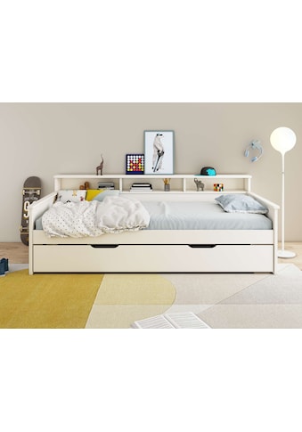 Jugendbett »KERO, Daybed, Stauraumbett, platzsparend, Stauraum, 90x200cm«