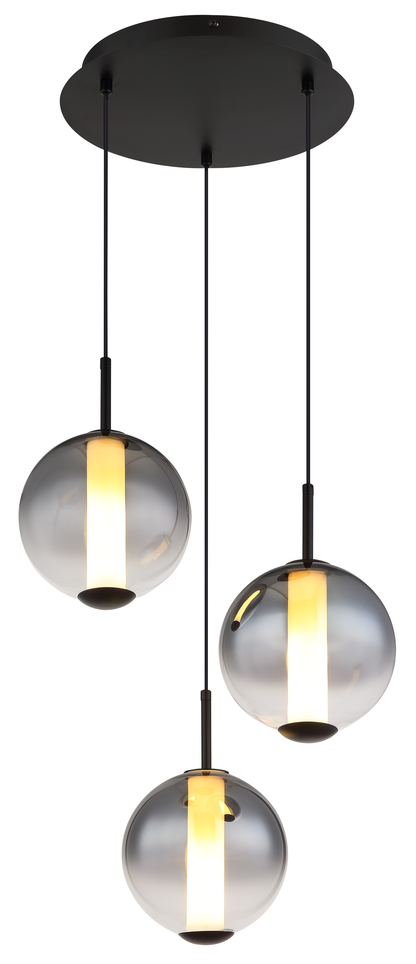 GLOBO LIGHTING Hängeleuchte »LACY« LED-Modul 1 Stk. Warmweiß Hängelampe Ess günstig online kaufen