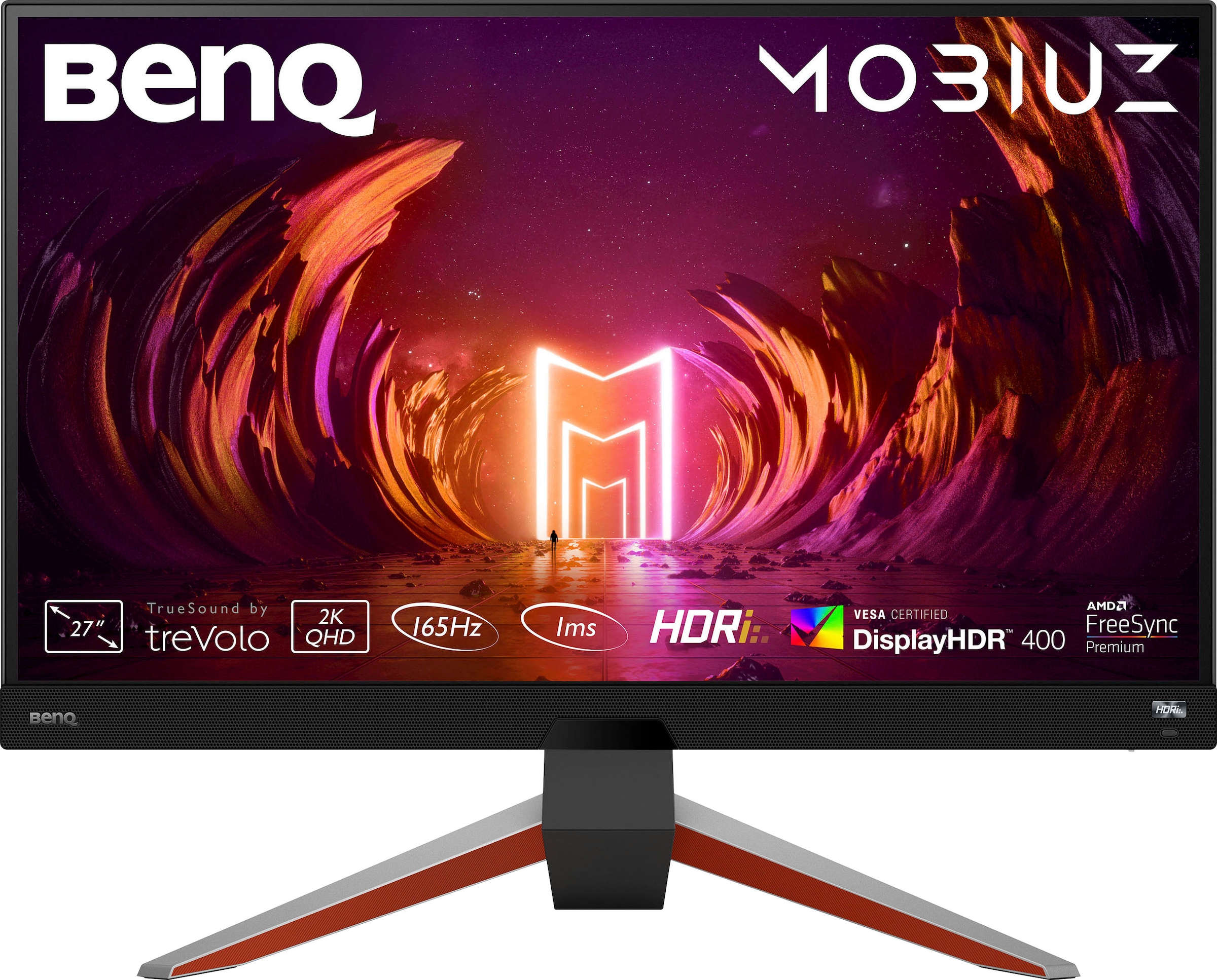 BenQ Gaming-Monitor »MOBIUZ EX2710Q«, 69 cm/27 Zoll, 2560 x 1440 px, WQHD, 1 ms Reaktionszeit, 165 Hz