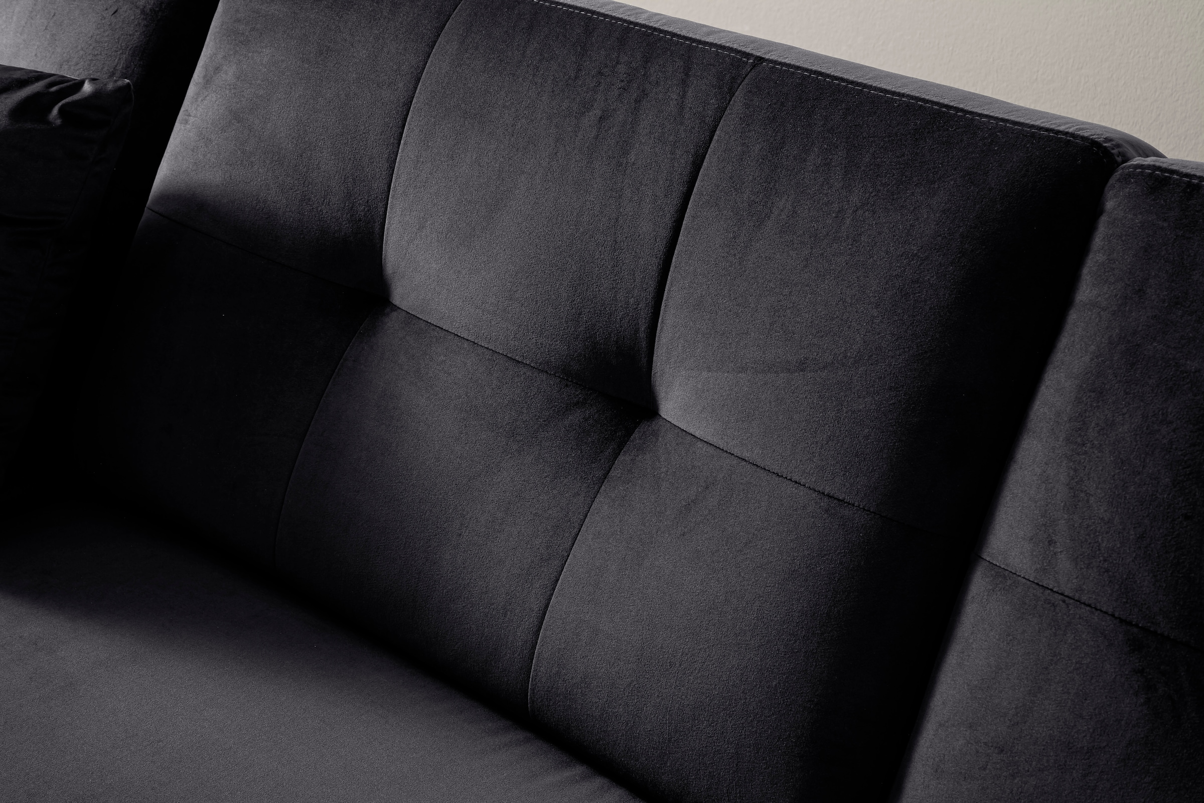 Trends by HG Polsterecke »Barcelona L-Form« mit Metallfuss, frei im Raum stellbar