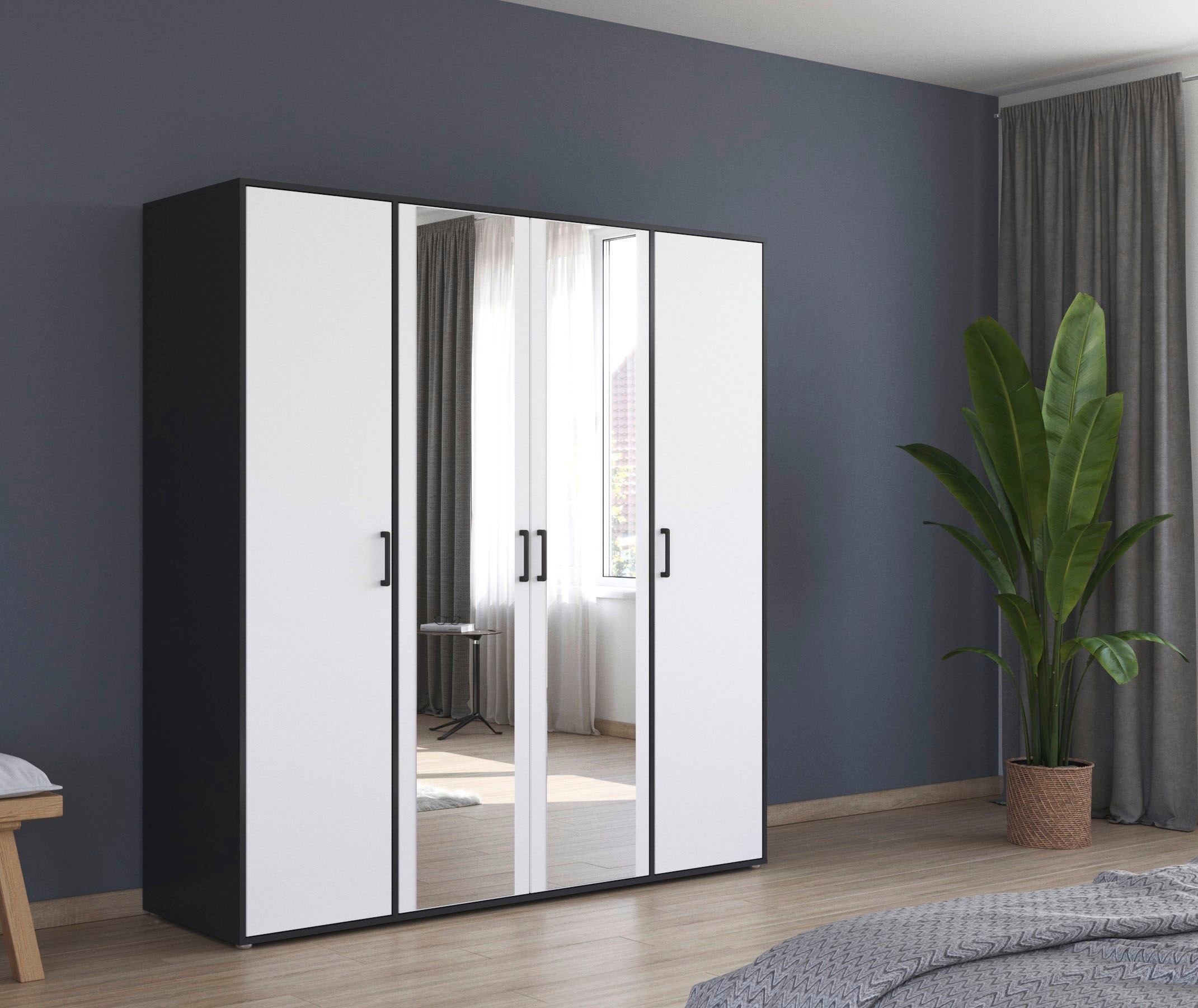 rauch Drehtürenschrank »Voyager«, (in 3 verschiedenen Ausstattungen BASIC/C günstig online kaufen