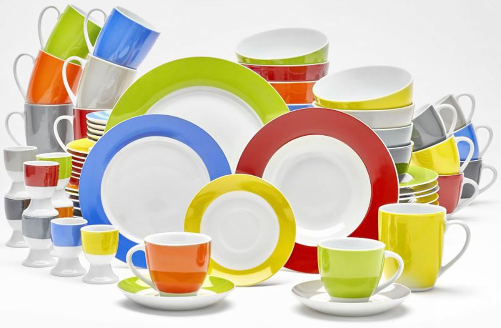 van Well Becher »Vario«, (Set, 6 tlg., 6 Kaffeebecher 300ml), spülmaschinen- und mikrowellengeeignet, 6-teilig