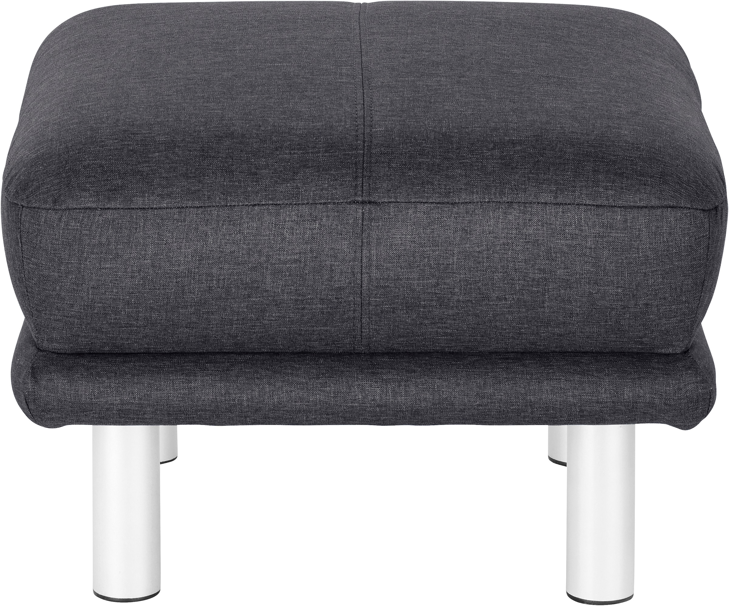 TRENDMANUFAKTUR Hocker »Cecilia II, modern und elegant, B/T 66/66cm« günstig online kaufen