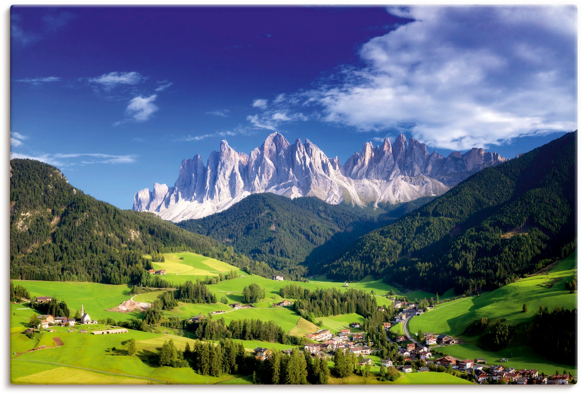 Artland Wandbild »Südtirol«, Berge & Alpenbilder, (1 St.), als Alubild, Lei günstig online kaufen