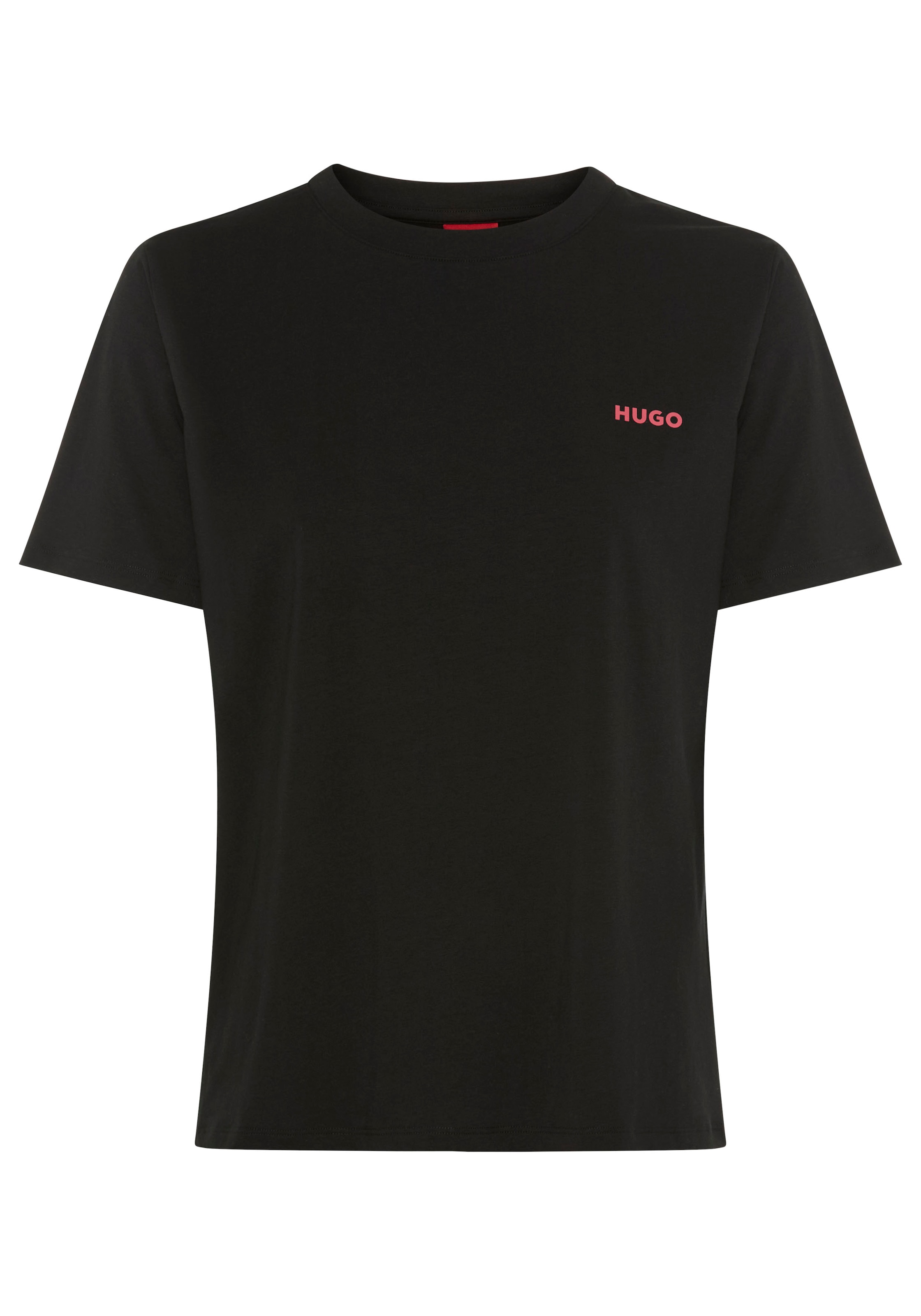 HUGO Underwear T-Shirt, mit rundem Ausschnitt, regular fit, toniges Markenlogo