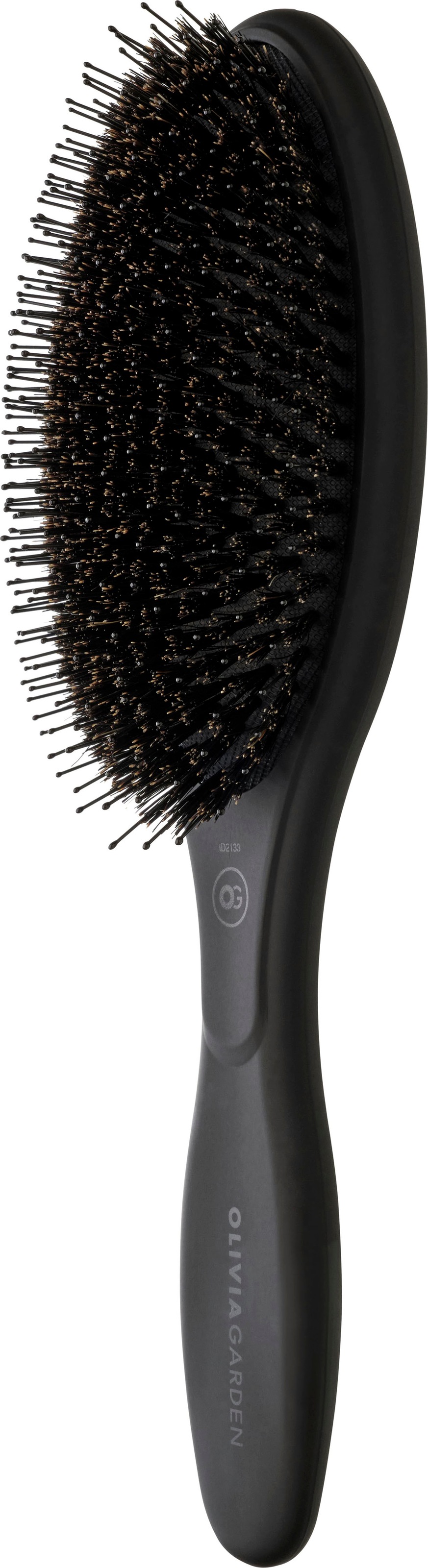 OLIVIA GARDEN Haarbürste »EXPERT CARE OVAL Boar & Nylon Bristles Black Label«