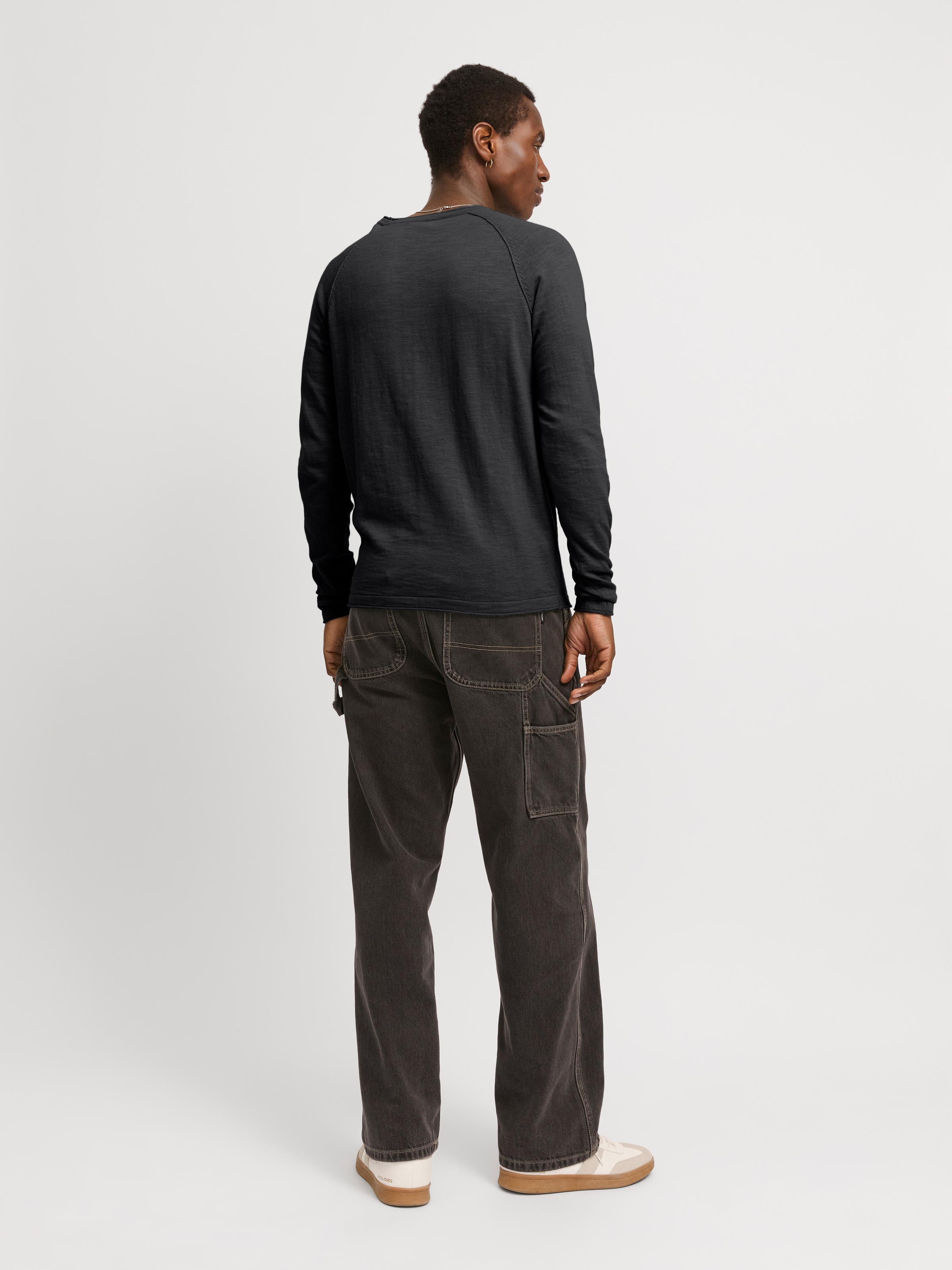 Jack & Jones Rundhalspullover »JJEBREEZE KNIT CREW NECK SN«, mit Rundhalsausschnitt