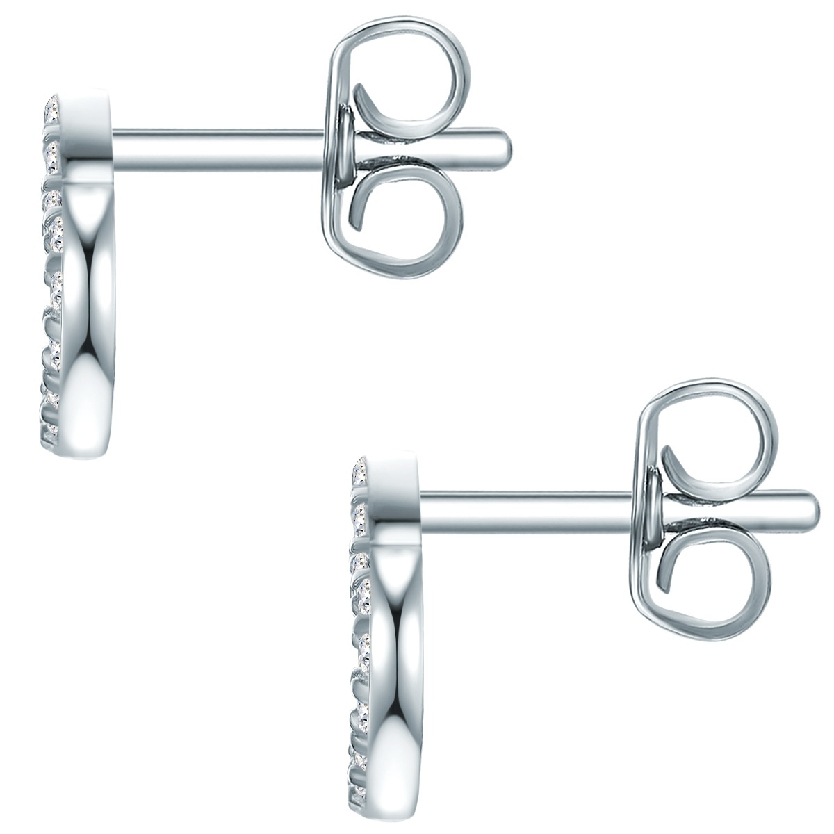 Rafaela Donata Paar Ohrstecker »Set: RD486«, (2 tlg.), aus Sterling Silber