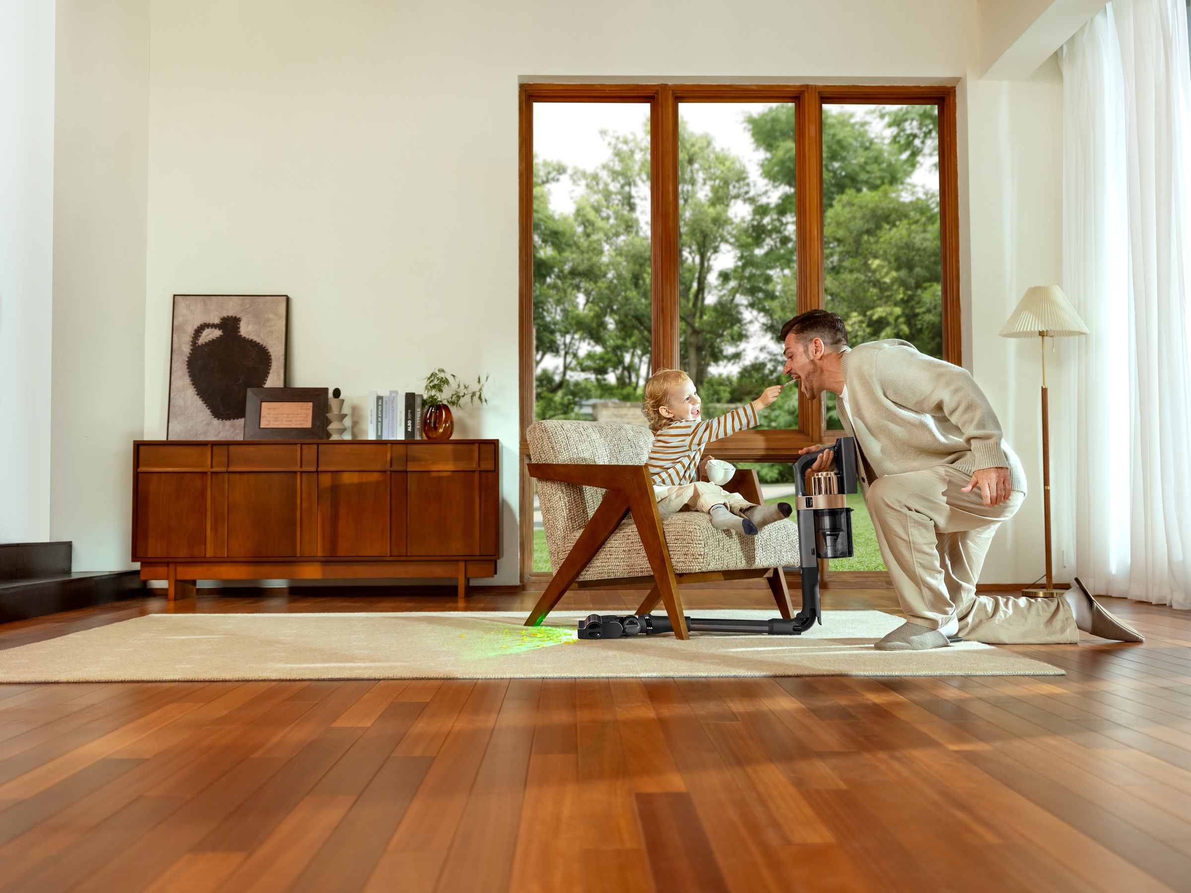 Tineco Akku-Stielstaubsauger »Tineco PURE ONE A90S, Anti-Allergiker Filtersystem, Saugrohr knickbar«