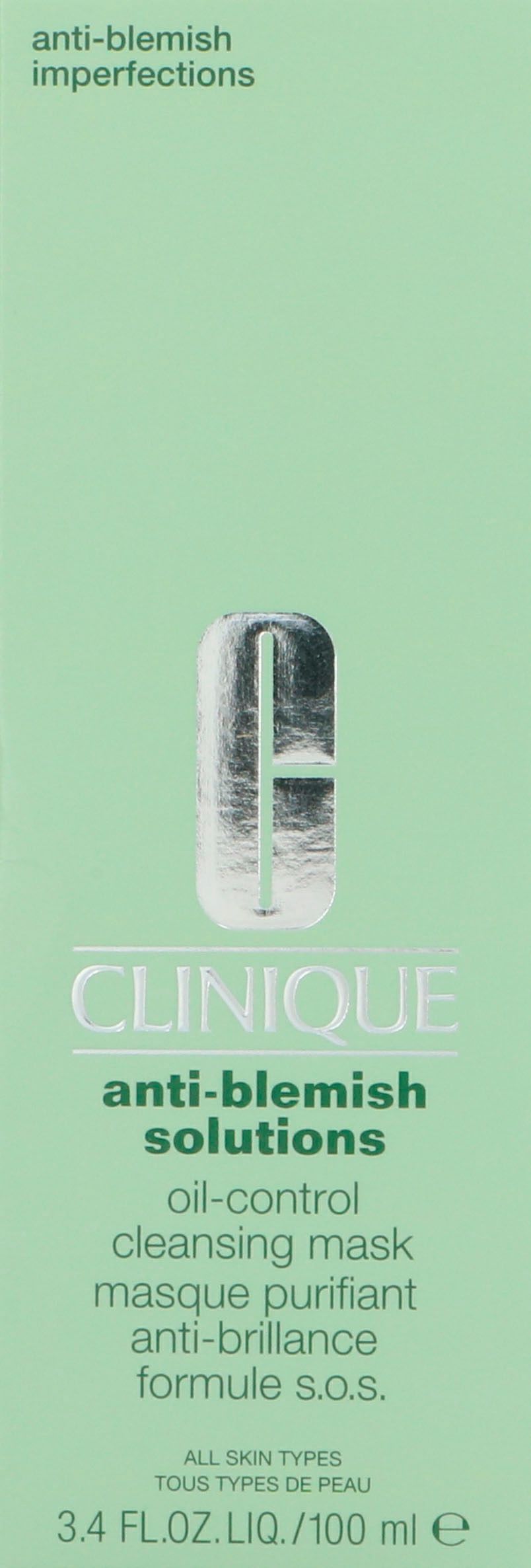 CLINIQUE Gesichts-Reinigungsmaske »Anti-Blemish Solutions Cleansing Mask«, Klarer, ebenmäßiger und strahlender Teint, bekämpft Unreinheiten.