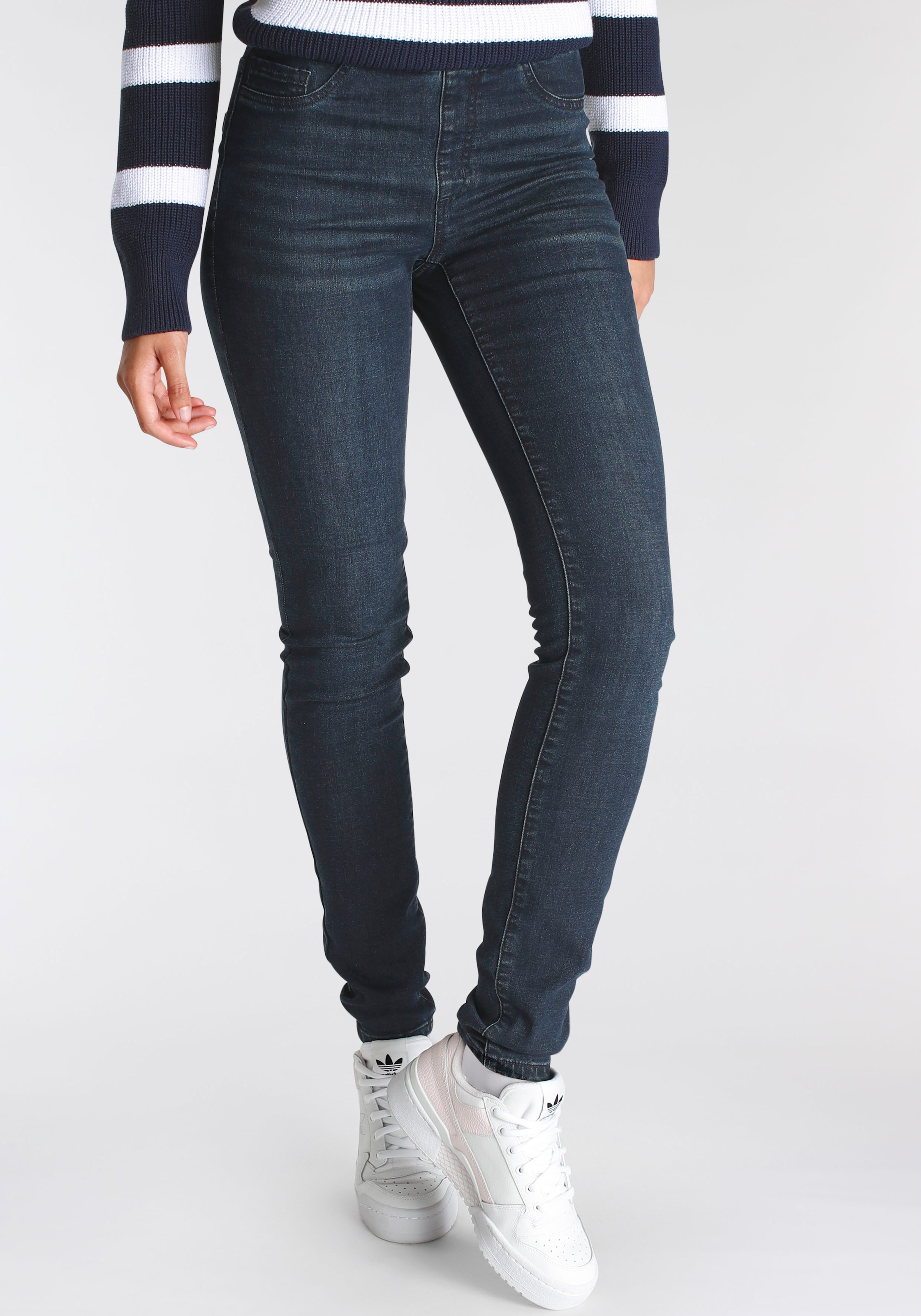 Arizona Jeansjeggings »mit leichtem Thermo Effekt«, High Waist