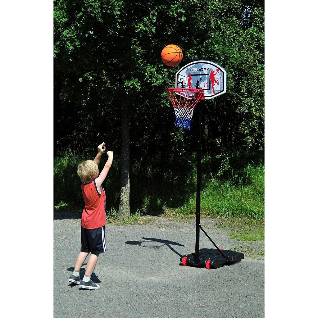 Hudora Basketballständer »Hudora All Stars 205«, mobil, höhenverstellbar bis 205 cm