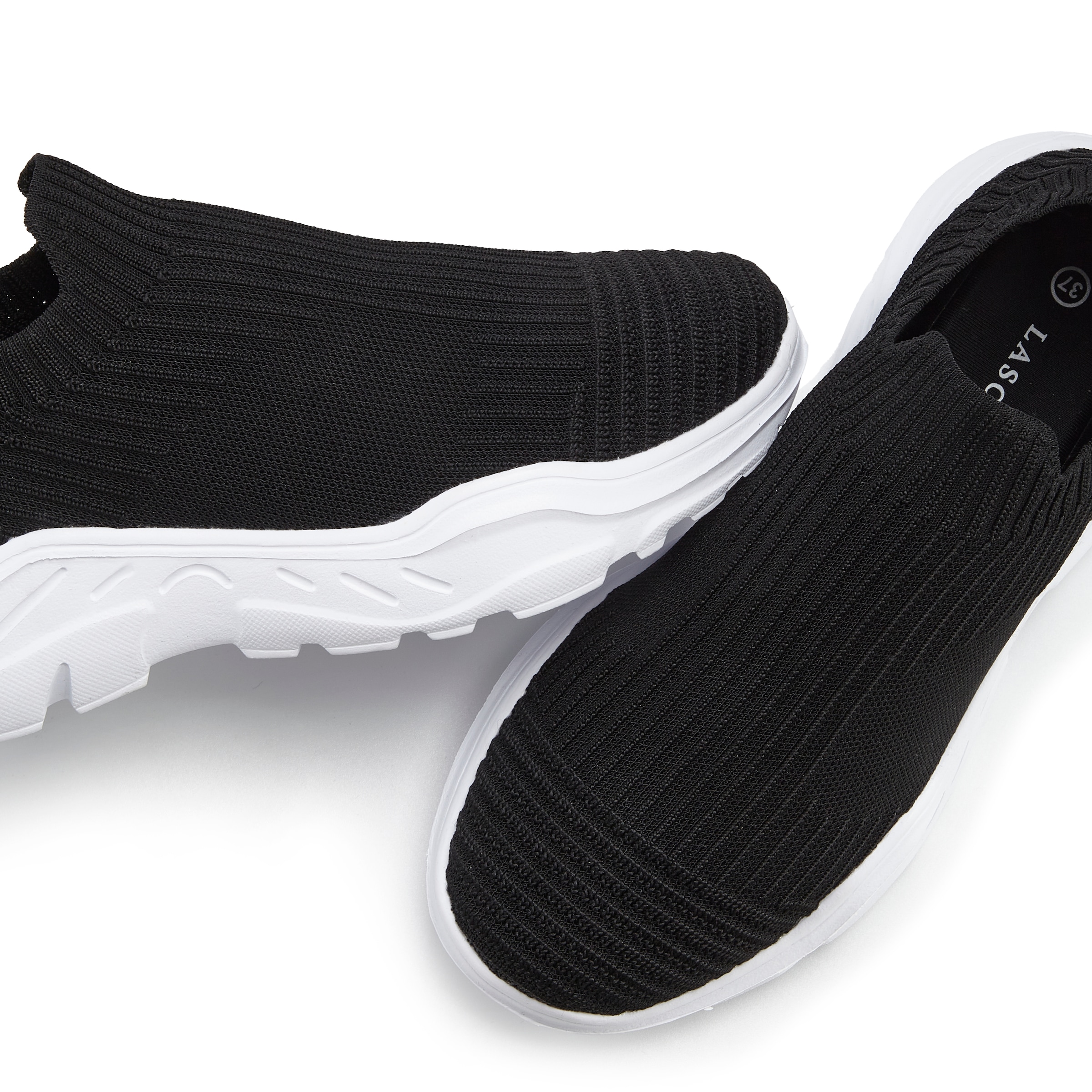 LASCANA Sneaker »Slip-On-Sneaker,«  Halbschuh, Slipper, Freizeitschuh zum Reinschlüpfen VEGAN