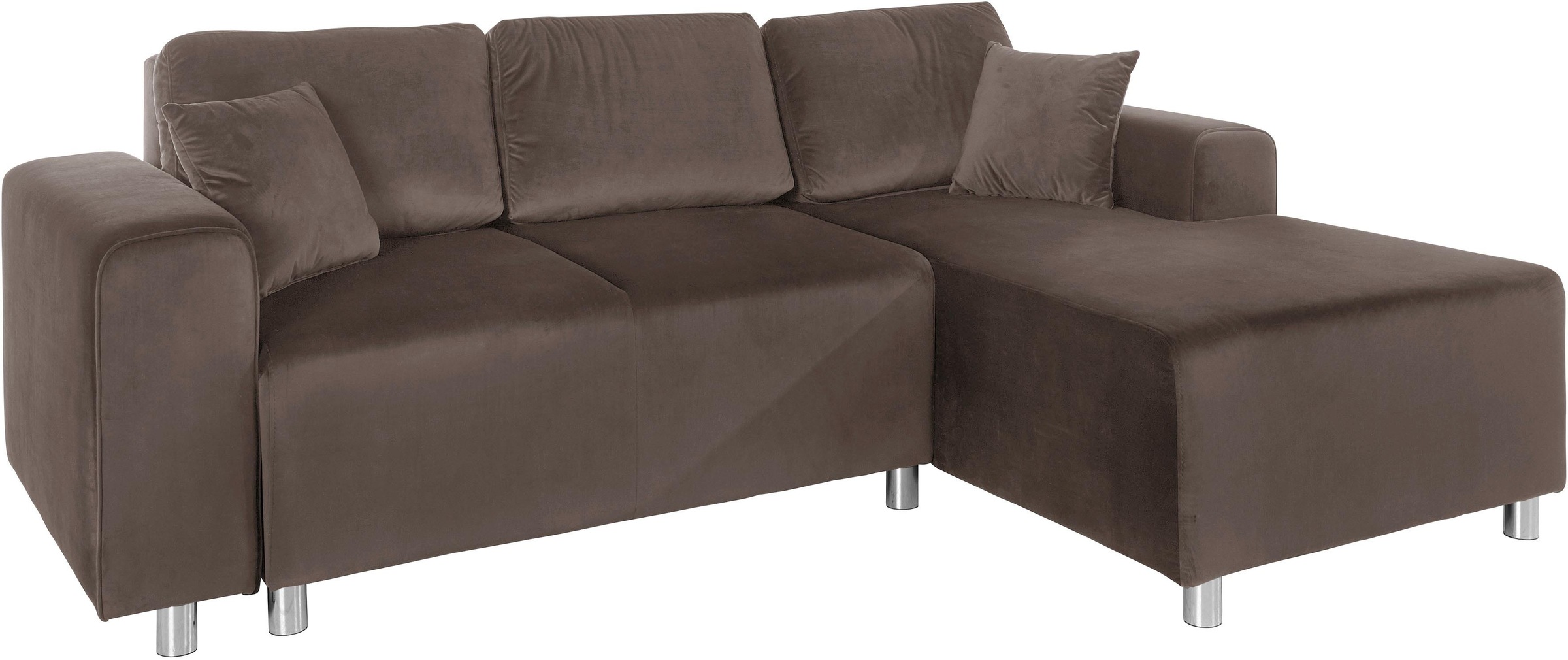 Home affaire Ecksofa "Györ", L-Form, wahlweise mit Bettfunktion und Bettkas günstig online kaufen