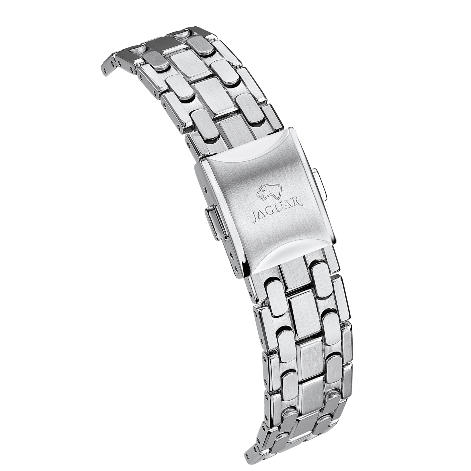 Jaguar Chronograph »Diplomatic« Quarzuhr, Armbanduhr, Damenuhr, Swiss Made, Edelstahlarmband, analog