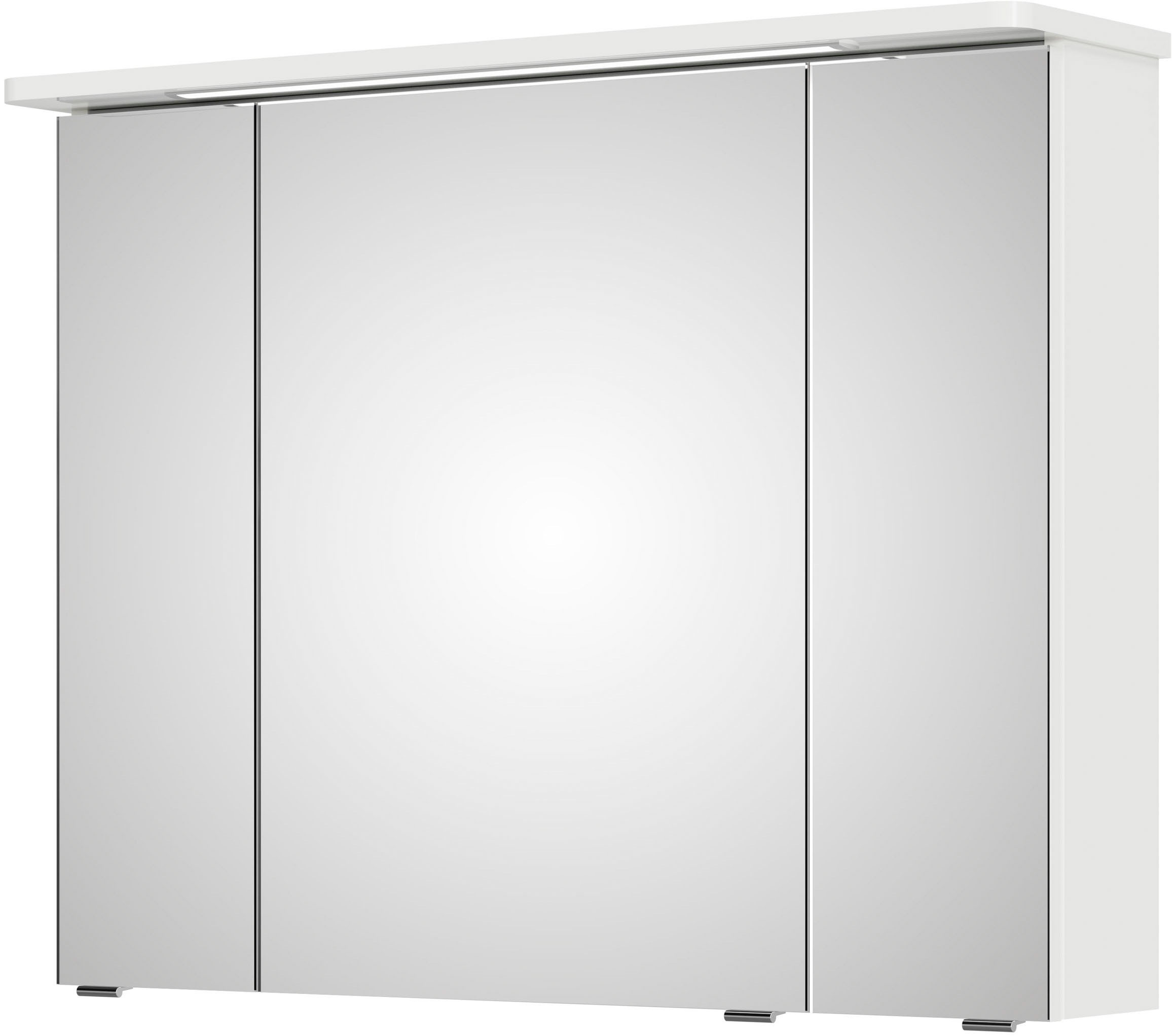 Saphir Badmöbel-Set »Serie 4005«, (Set, 6 St.), Badmöbel-Set Serie 4005, vormontiert, Glaswaschbecken, Spiegelschrank