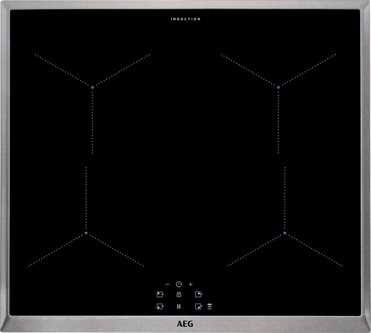 AEG Induktions Herd-Set »HC4133MM1B«, ECS455020B, mit Backauszug, katalytische Reinigung, SteamBake - Feuchtigkeitszugabe