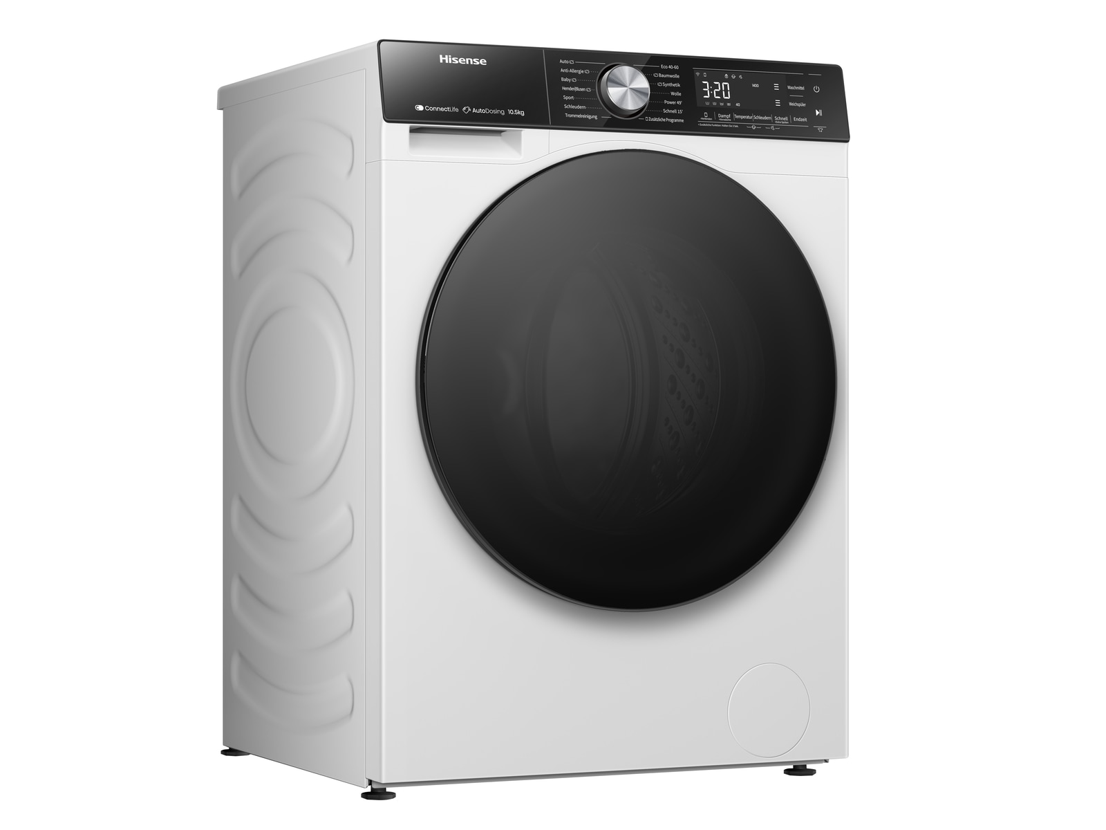 Hisense Waschmaschine »WF5S1045BW«, 10,5 kg, 1400 U/min, AutoDosing günstig online kaufen