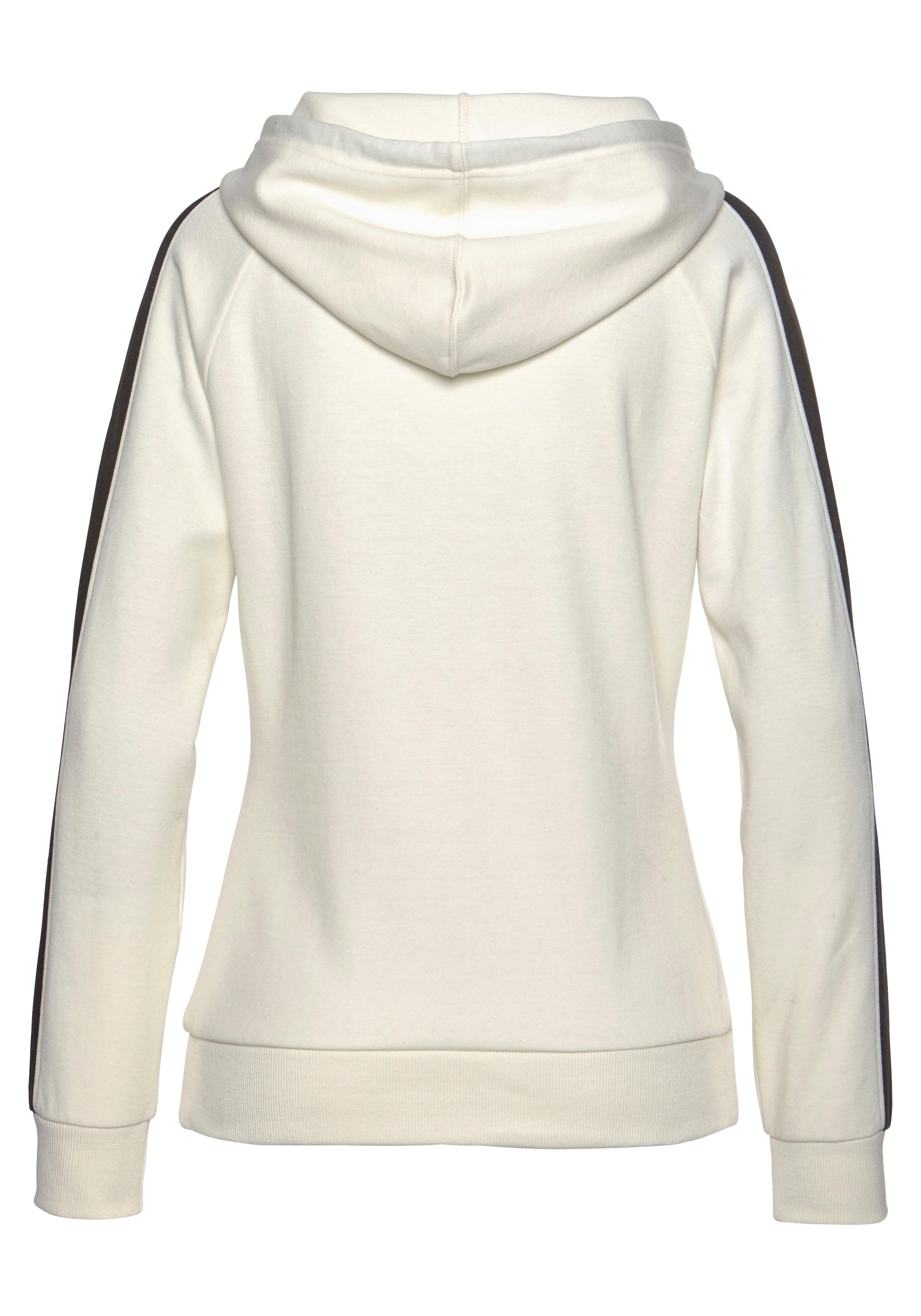 Bench. Loungewear Kapuzensweatshirt, mit Seitenstreifen und Kängurutasche, Loungewear