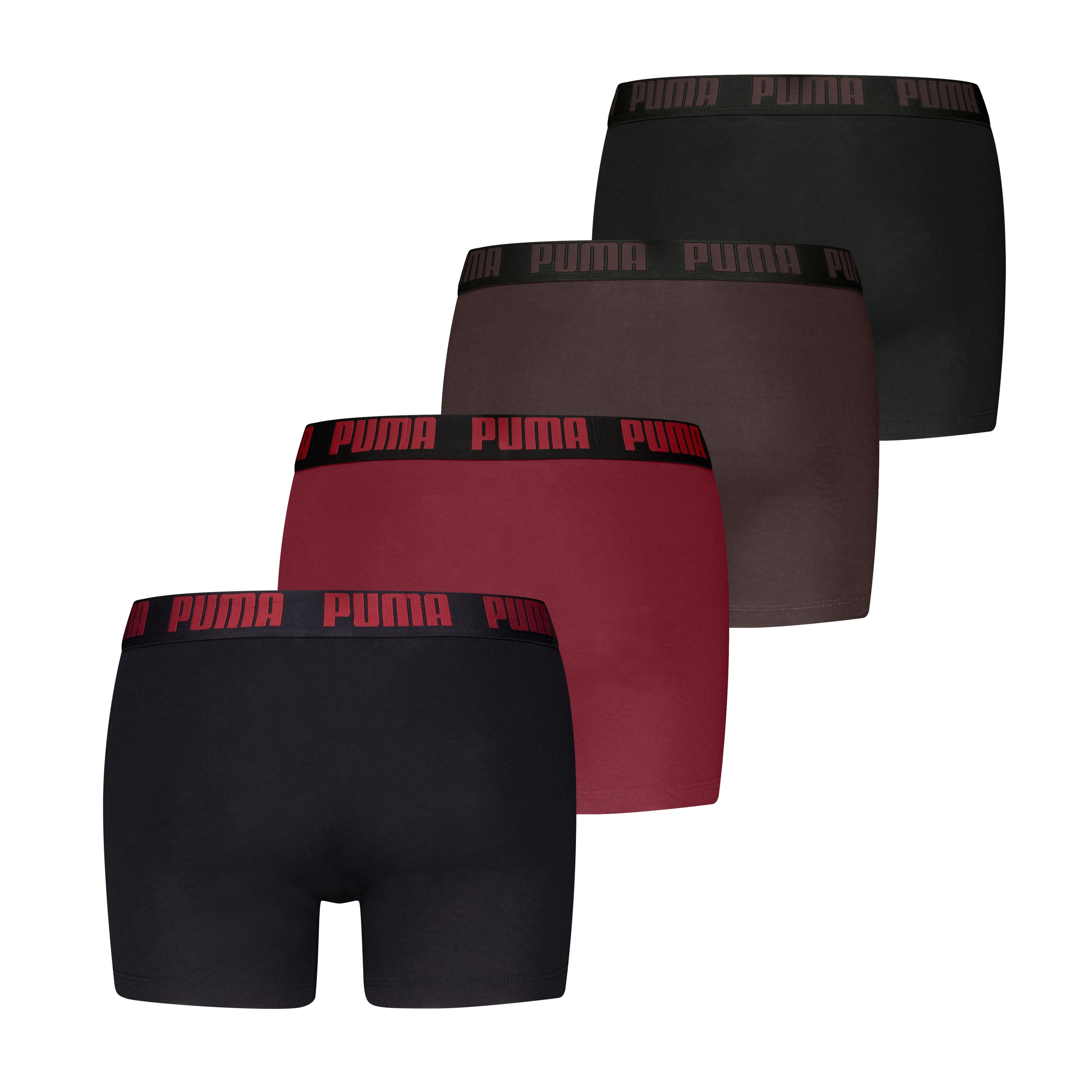 PUMA Boxershorts »PUMA MEN EVERYDAY BASIC BOXER« 4er Pack, 