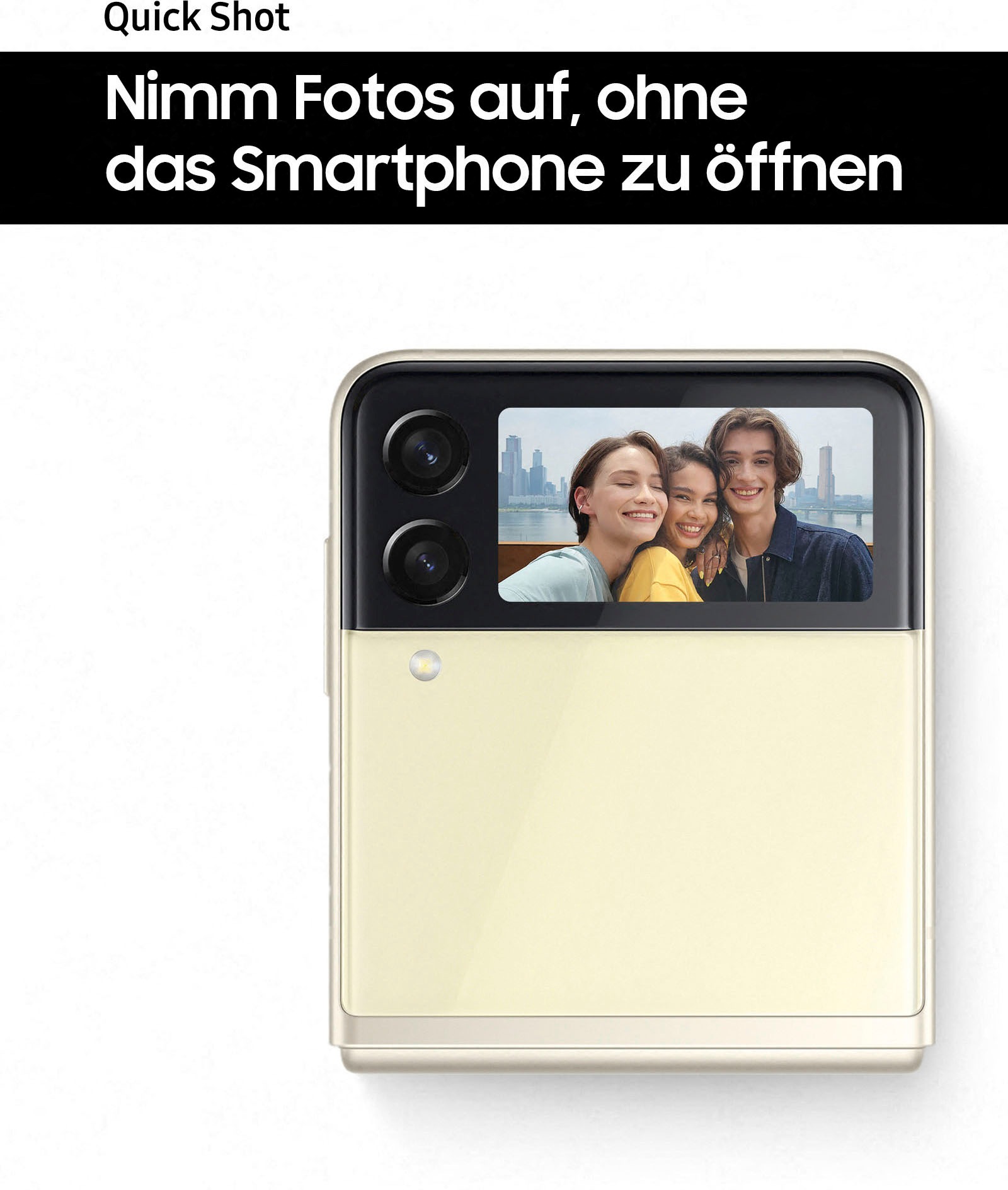 22. Bild von Samsung Smartphone »Galaxy Z Flip3 5G, 256GB«, green, 17,03 cm/6,7 Zoll, 256 GB Speicherplatz, 12 MP Kamera