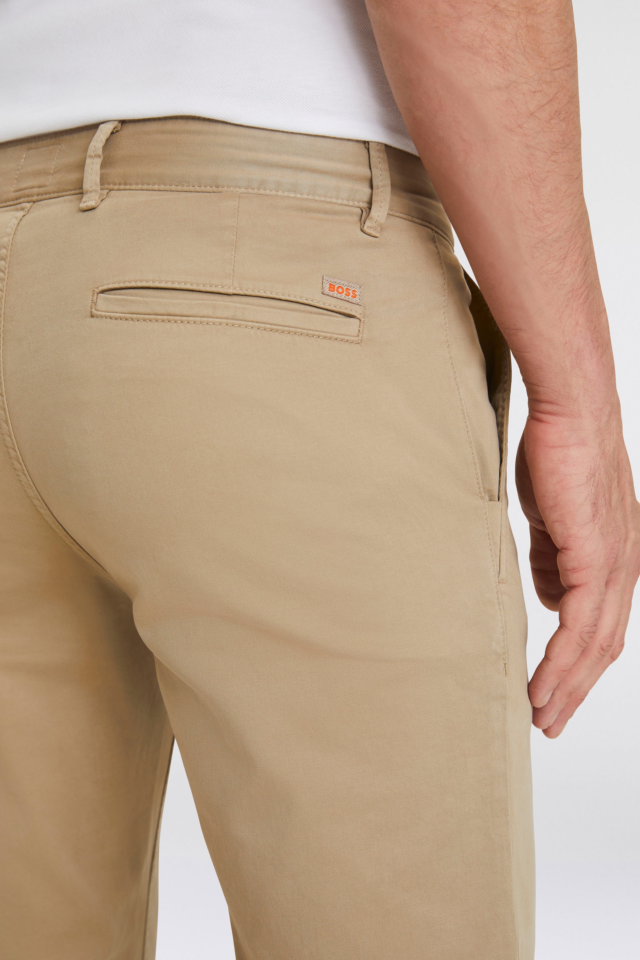 BOSS ORANGE Chinohose »slim«, mit Gesäßtaschen