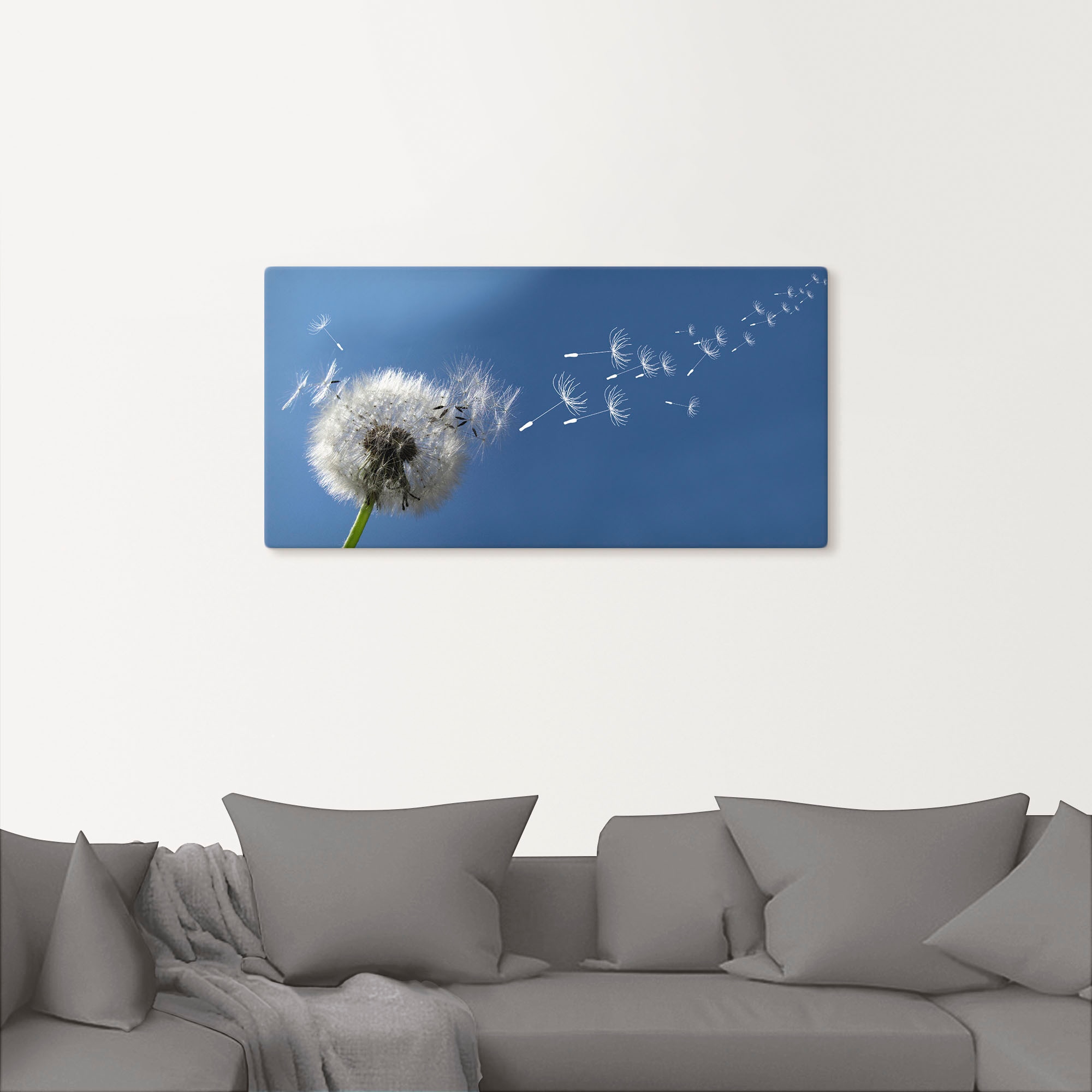 Artland Wandbild »Pusteblume«, Blumen, (1 St.), als Alubild, Outdoorbild, Leinwandbild, Poster in verschied. Größen
