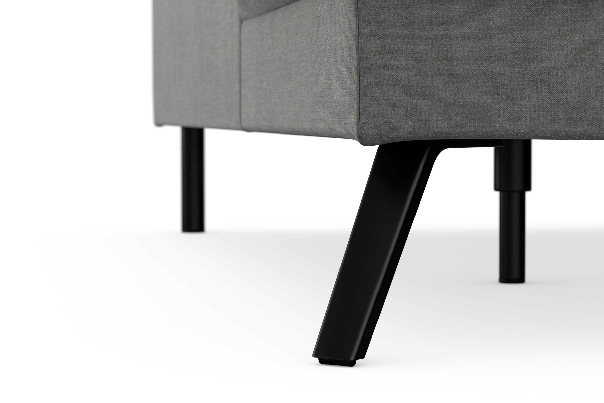 sit&more Ecksofa »Lindholm L-Form«, mit Sitztiefenverstellung und Federkern