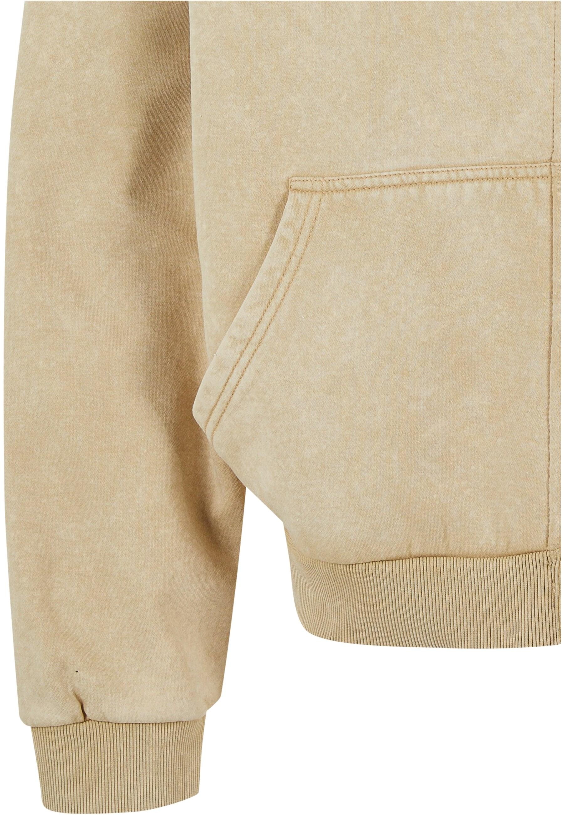 URBAN CLASSICS Sweatjacke »Urban Classics Herren Heavy Stone Washed 90's Zip Hoodie« 1 Stk.