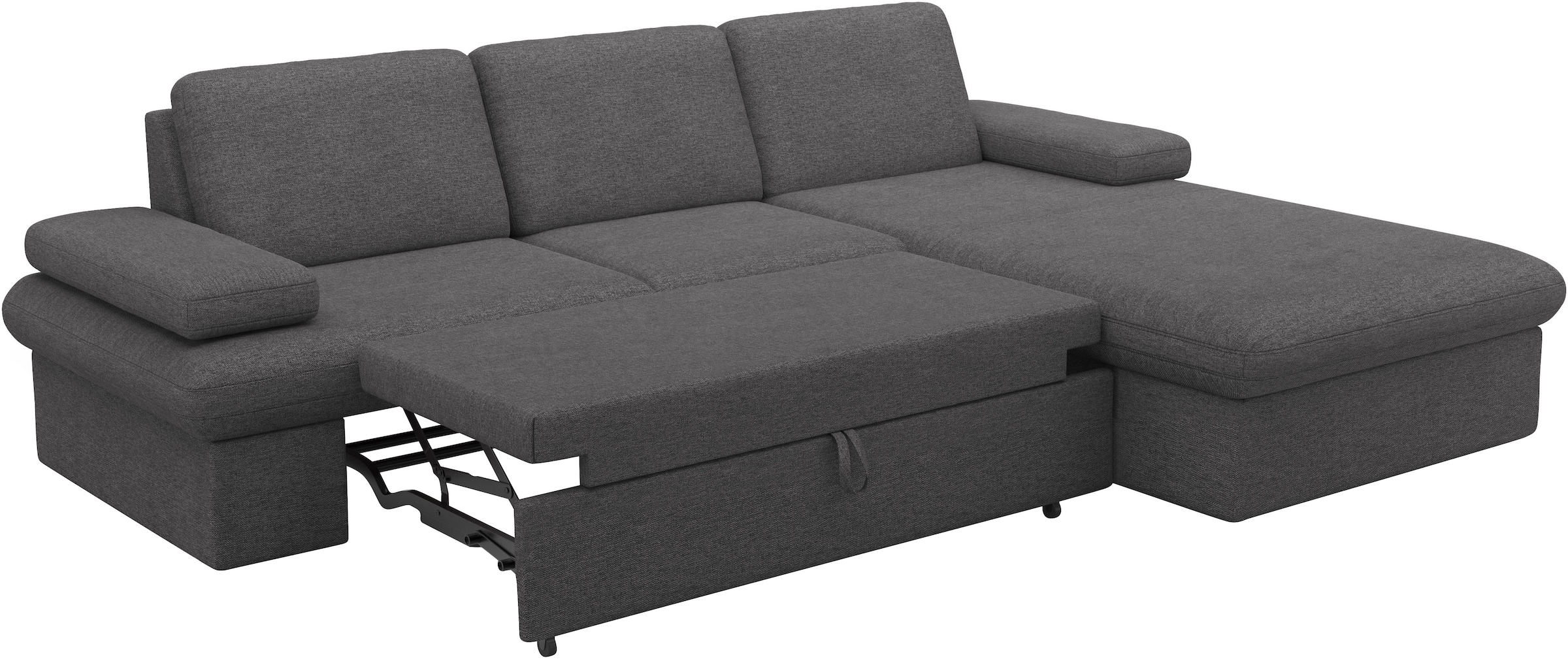 sit&more Ecksofa »Moreno«, mit Armteilverstellung,wahlweise mit Bettfunktion