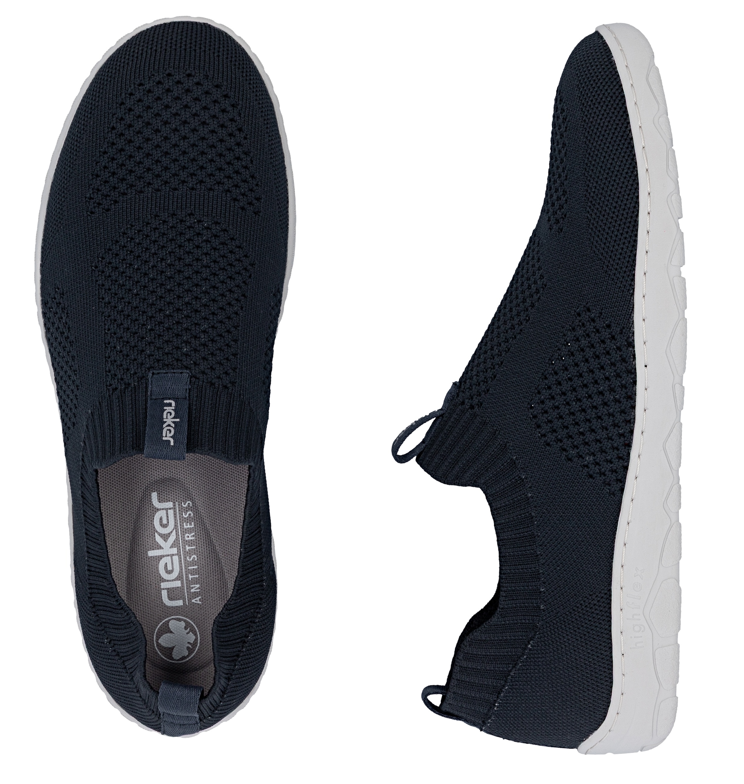 Rieker Slip-On Sneaker  Slipper, Schlupfschuh, Freizeitsneaker mit leichter Laufsohle