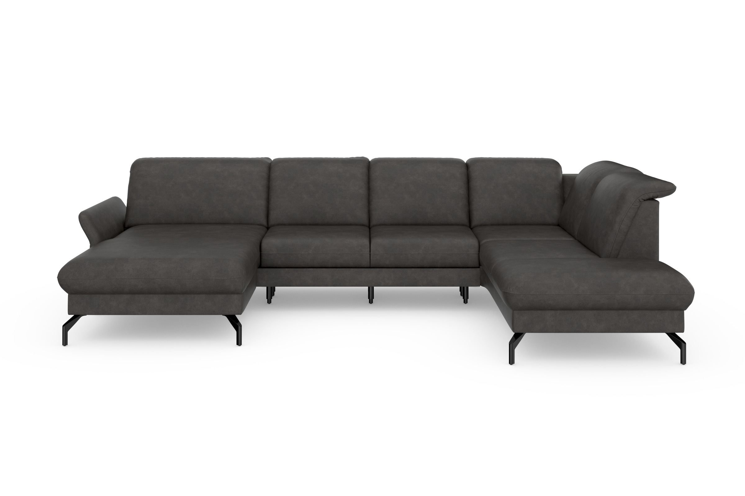 sit&more Wohnlandschaft »Fashion U-Form« wahlweise mit Kopfteilverstellung, günstig online kaufen