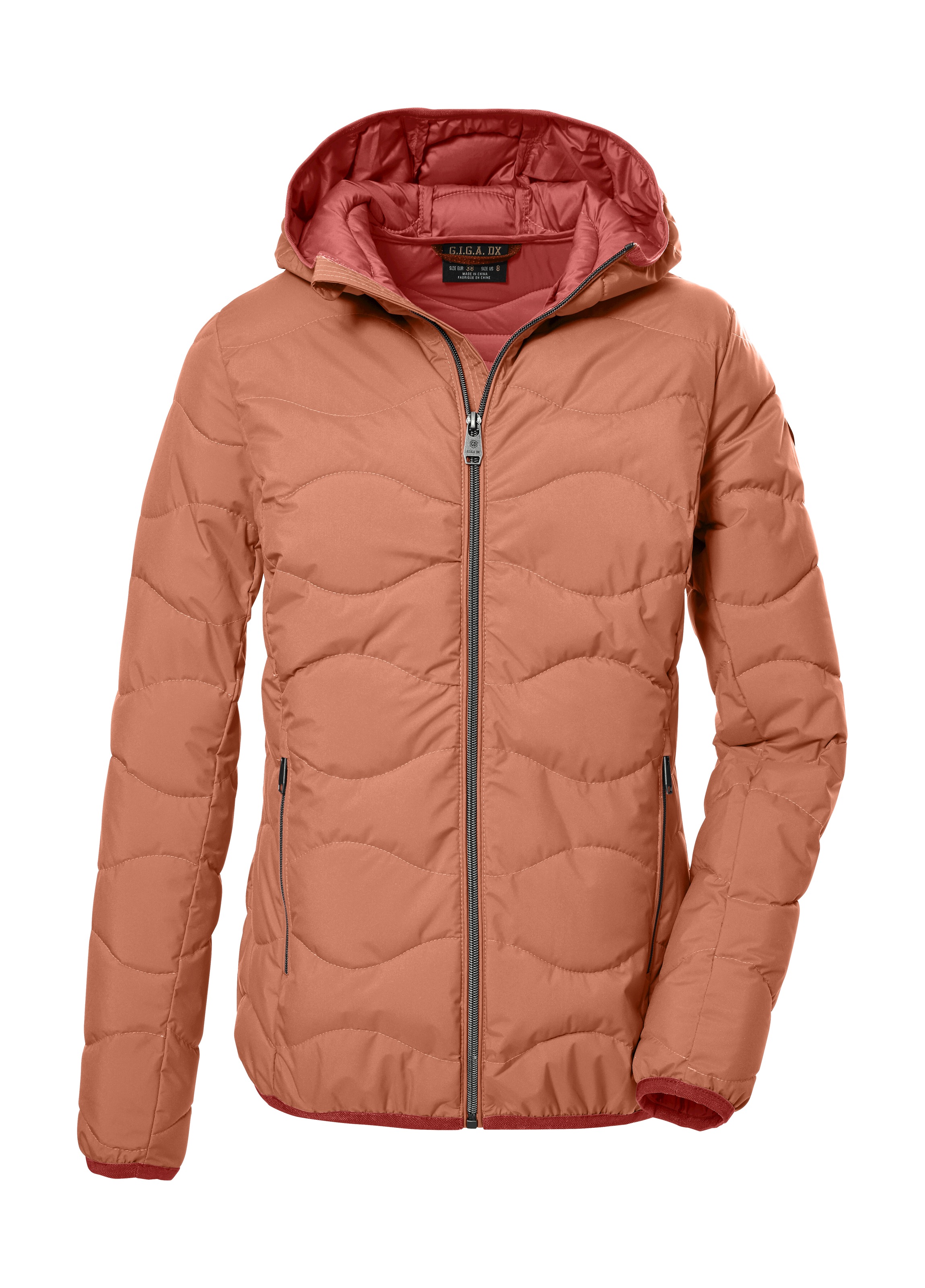 G.I.G.A. Steppjacke „GW 21 WMN QLTD JCKT“, Gr. 36, pfirsich