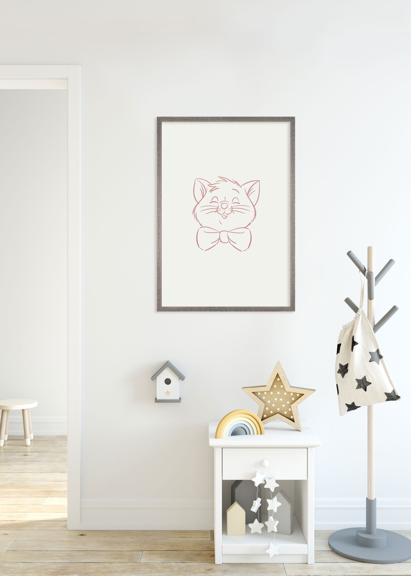 Komar Wandbild »Tough Toulouse«, (1 St.), Deutsches Premium-Poster Fotopapier mit seidenmatter Oberfläche und hoher Lichtbeständigkeit. Für fotorealistische Drucke mit gestochen scharfen Details und hervorragender Farbbrillanz.