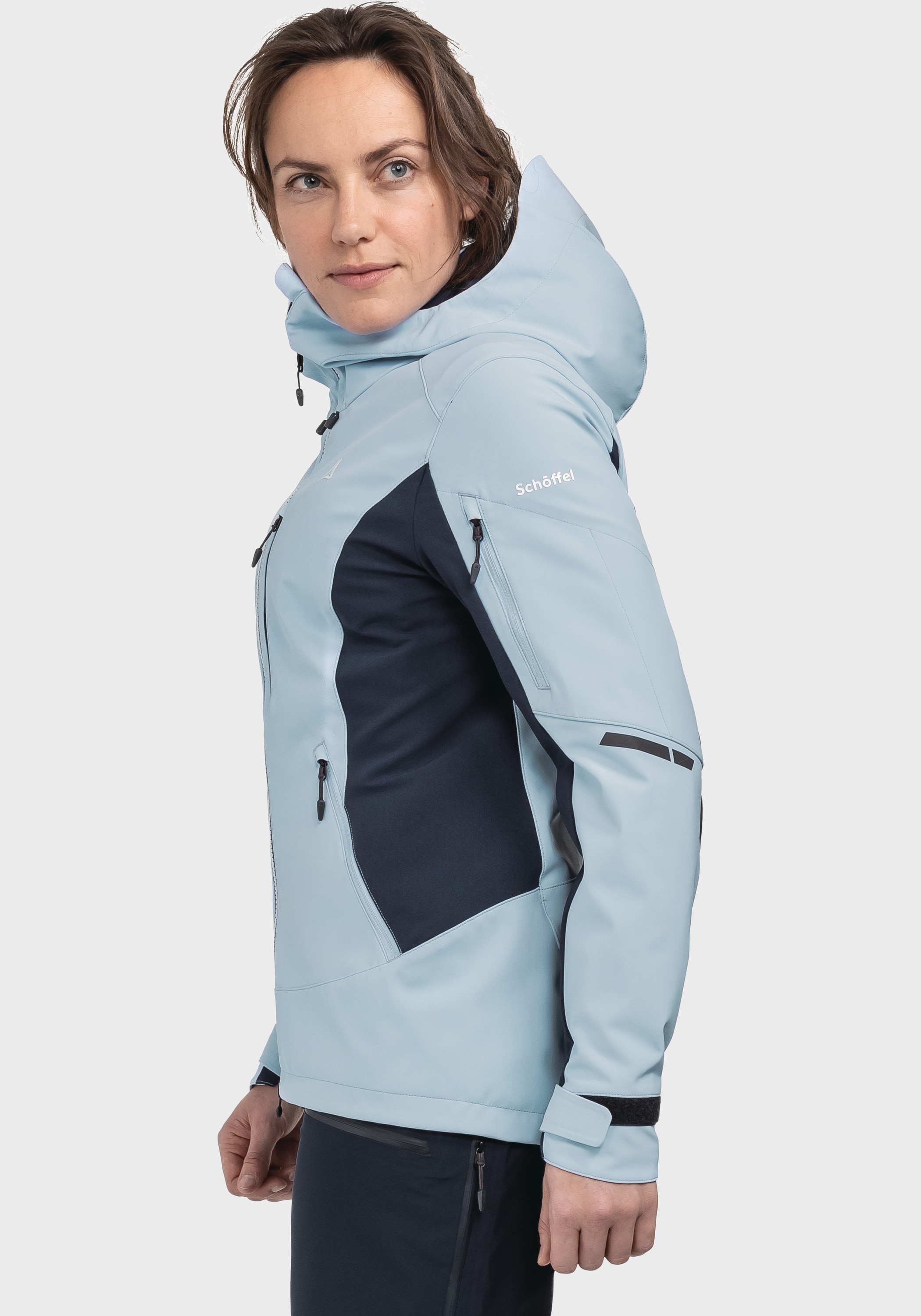 Schöffel Outdoorjacke »Softshell Jacket Matrei L« mit Kapuze