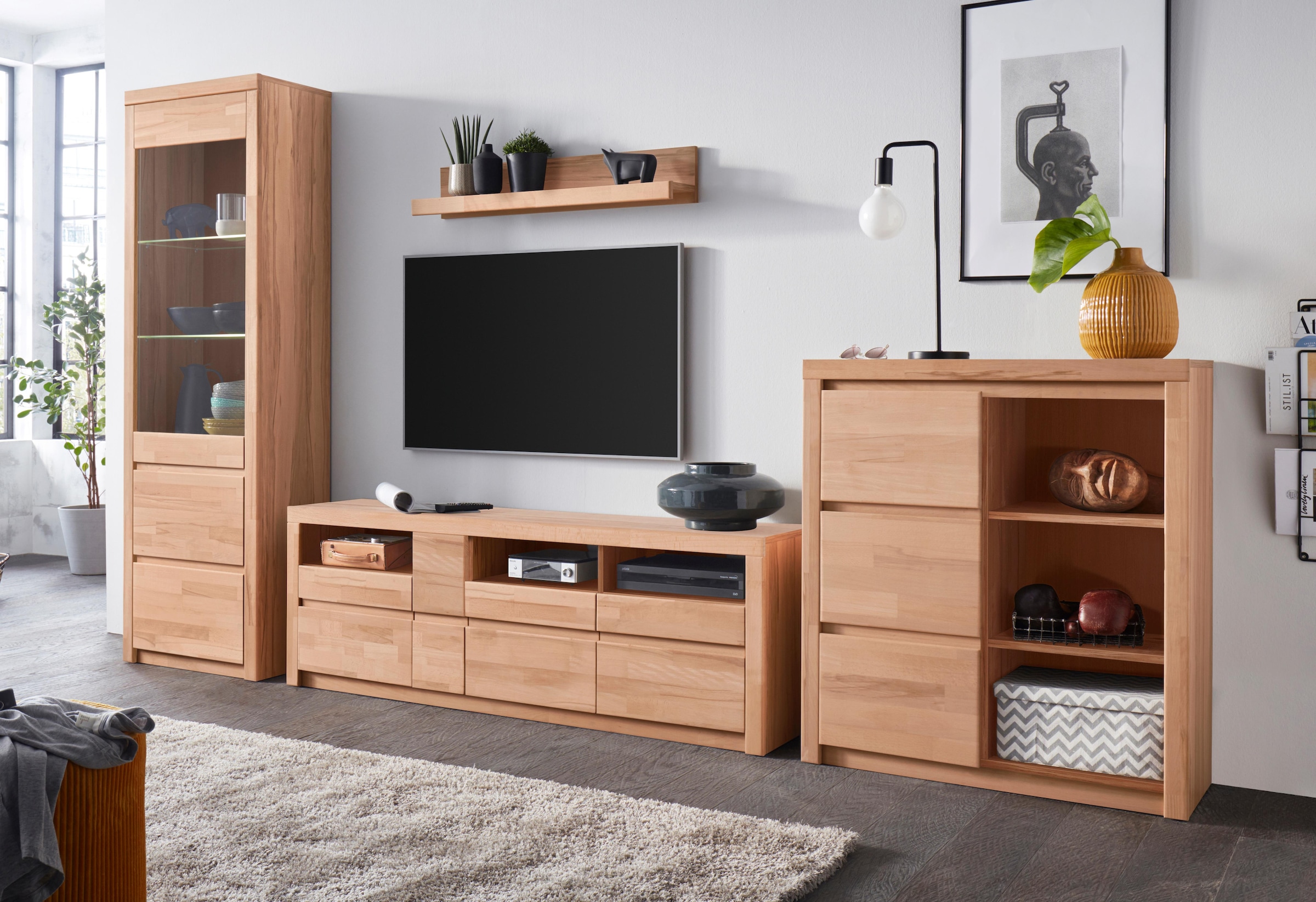 Woltra Highboard bestellen Breite »Silkeborg«, cm 90 online