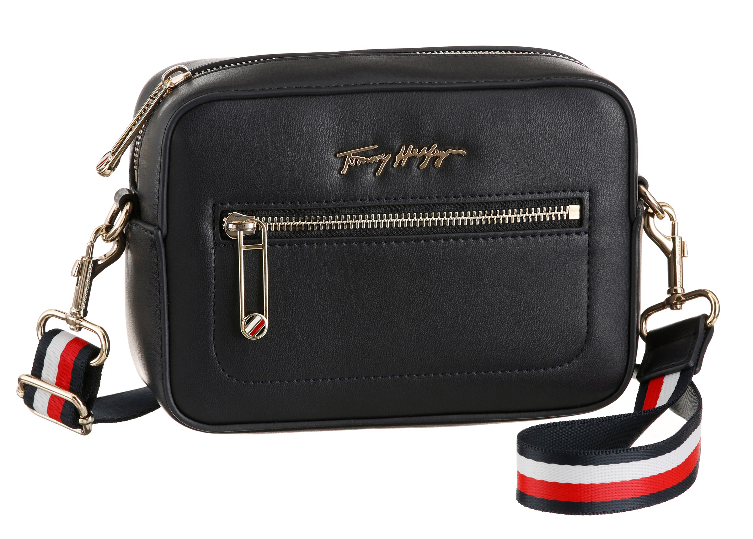 Tommy Hilfiger Umhängetasche, mit modischem Textilumhängeriemen