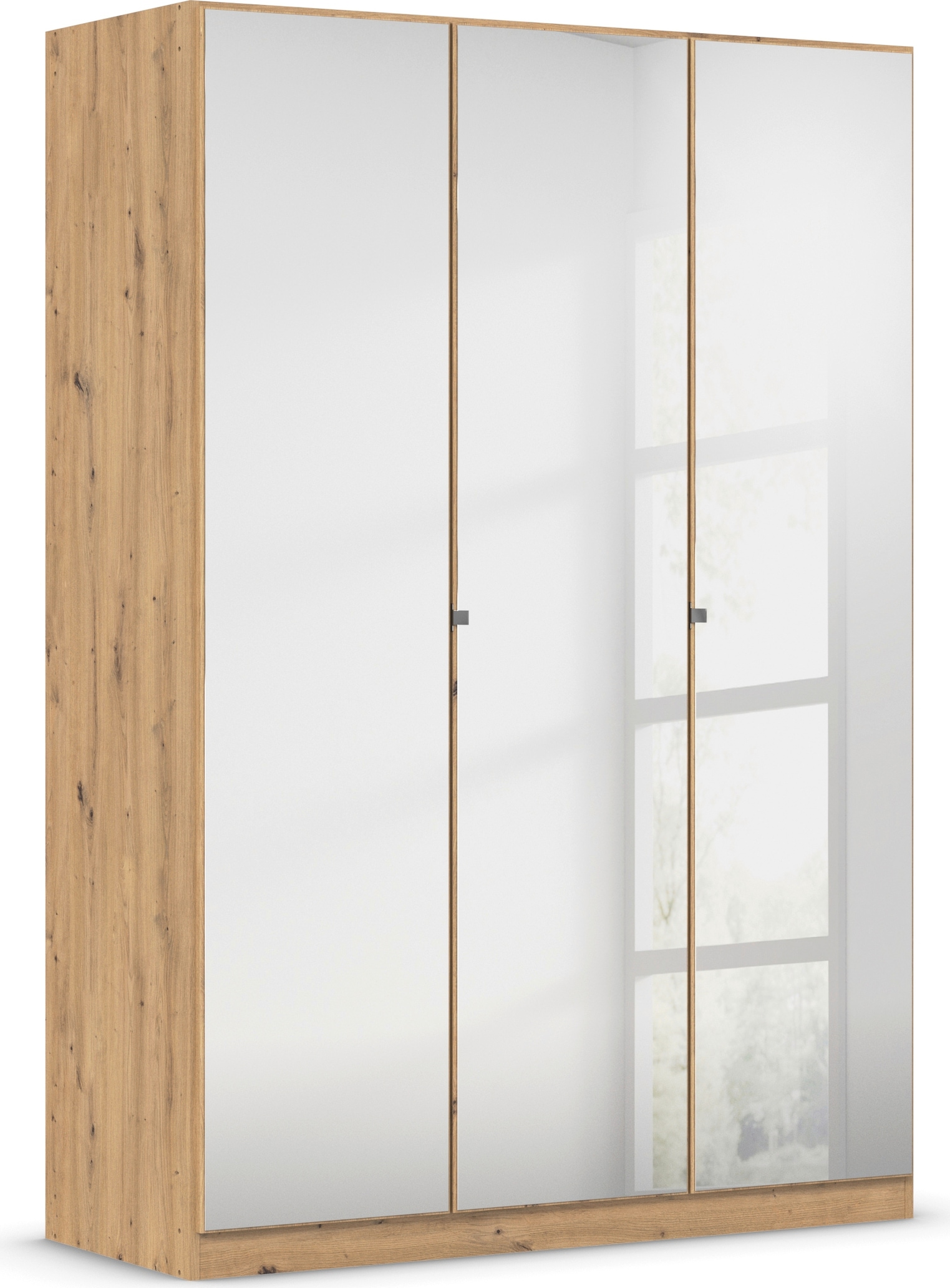 rauch Drehtürenschrank »Reflect«, mit Spiegelfront, inkl. praktischer Inneneinteilung