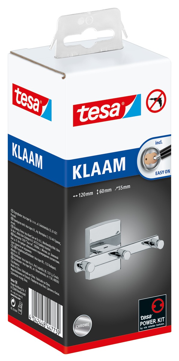 tesa Klebehaken »Handtuchhaken 1x tesa klaam Hakenleiste« günstig online kaufen