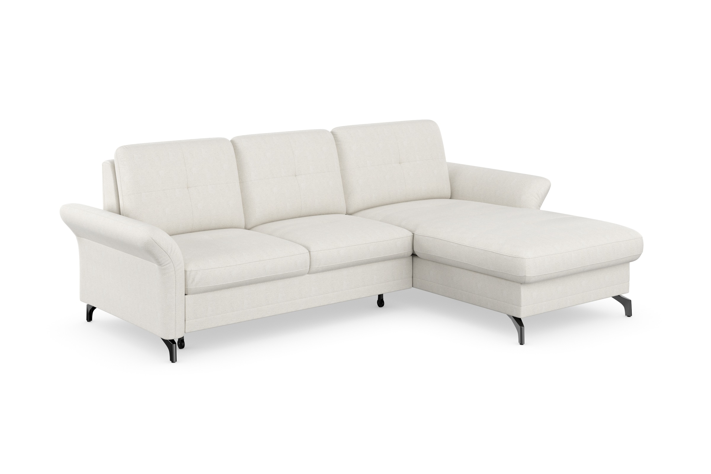 Places of Style Ecksofa »Calando L-Form«, wahlweise mit Bettfunktion, Bettk günstig online kaufen