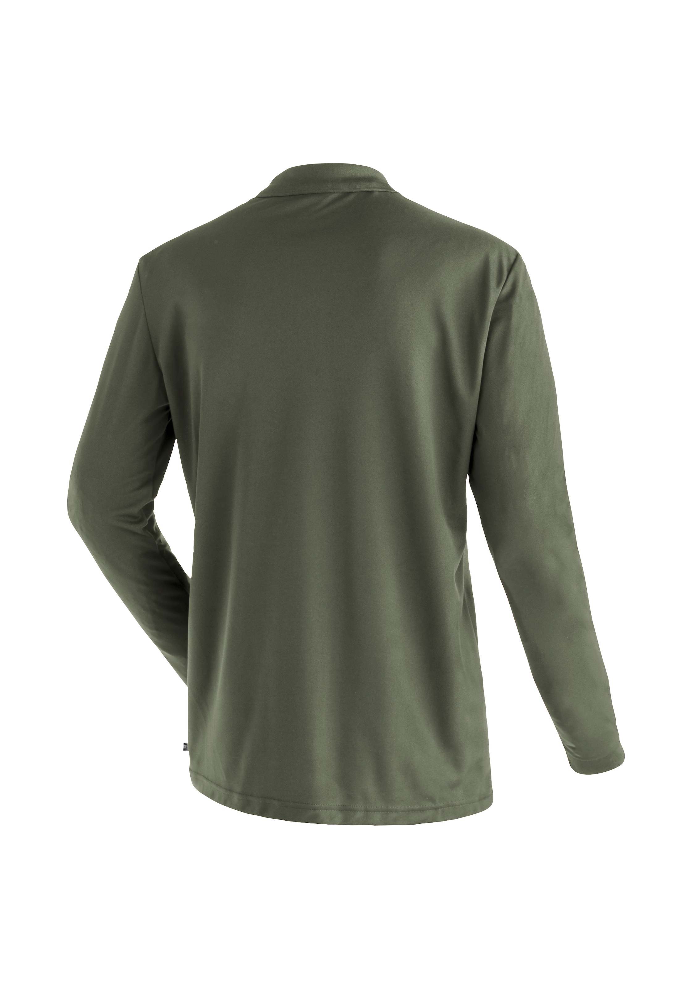 Maier Sports Poloshirt »Ulrich L/S«, Herren Funktionsshirt, langarm Freizeitshirt mit Hemdkragen, Reg. Fit